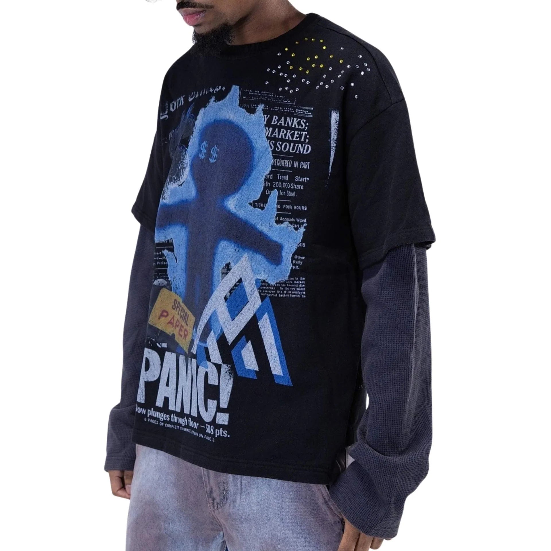 T-shirt Panic mood doppiato