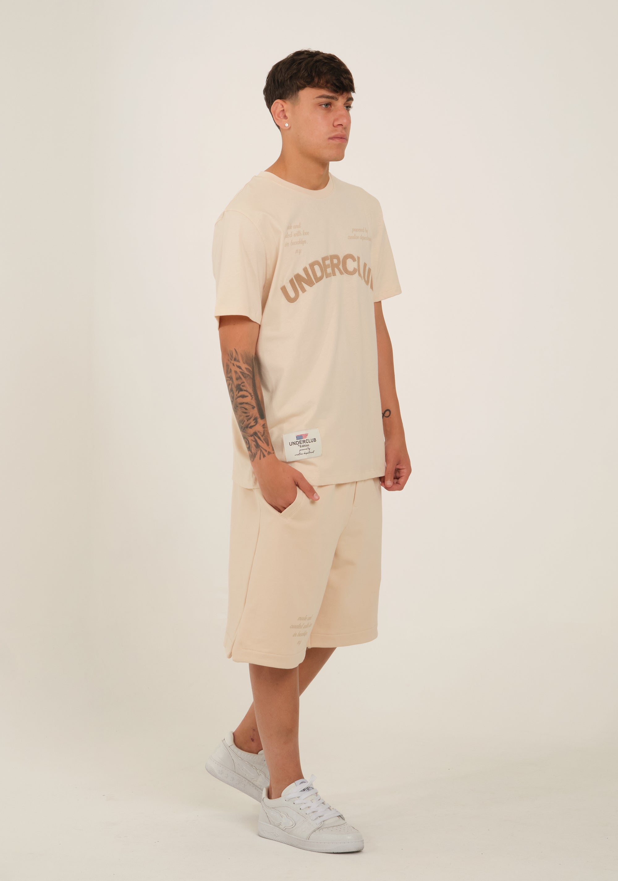 T-shirt con Stampa Vintage