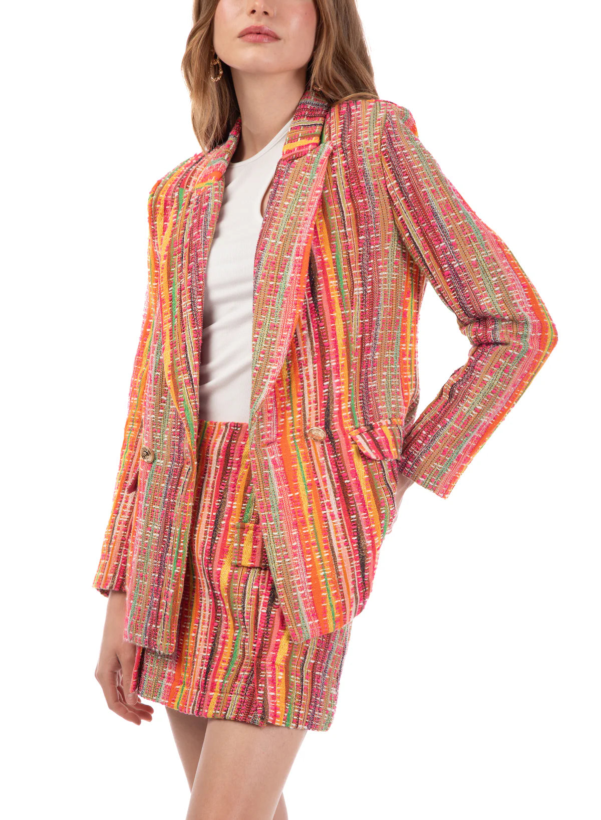 Gonna mini in tweed