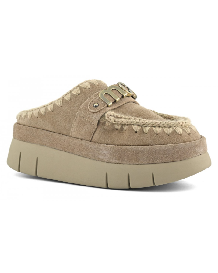 Eskimo Sabot Bounce welt clog suede CAM