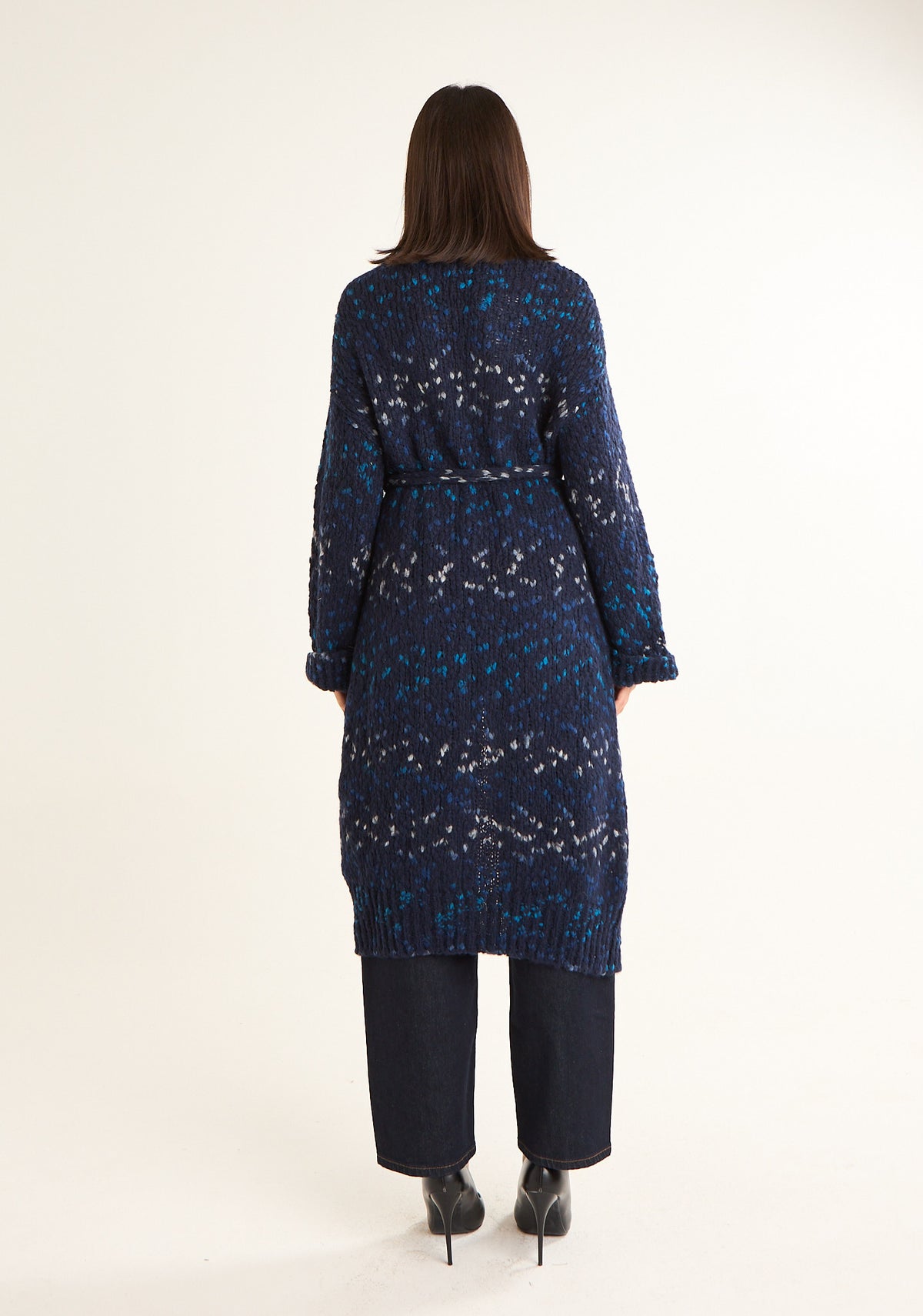 Cappotto in maglia spess