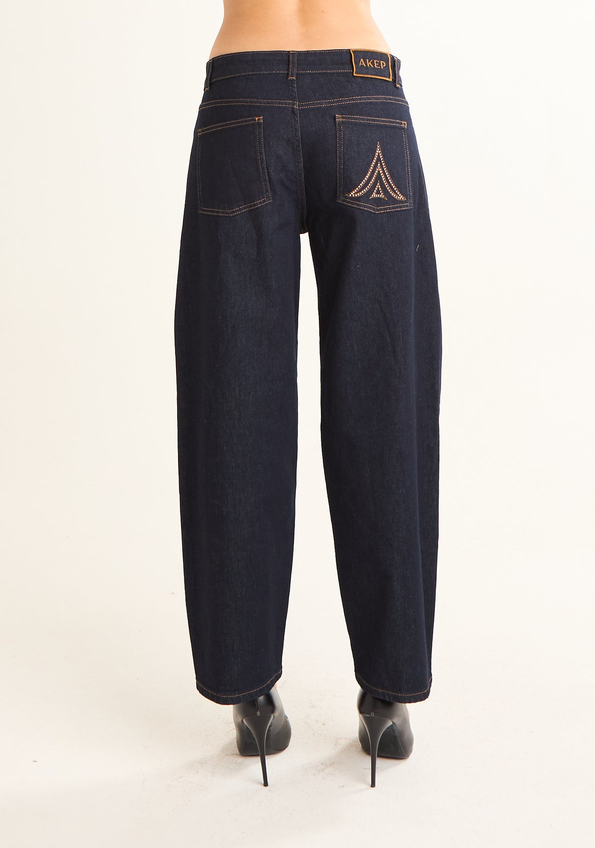 Jeans a gambe ampie