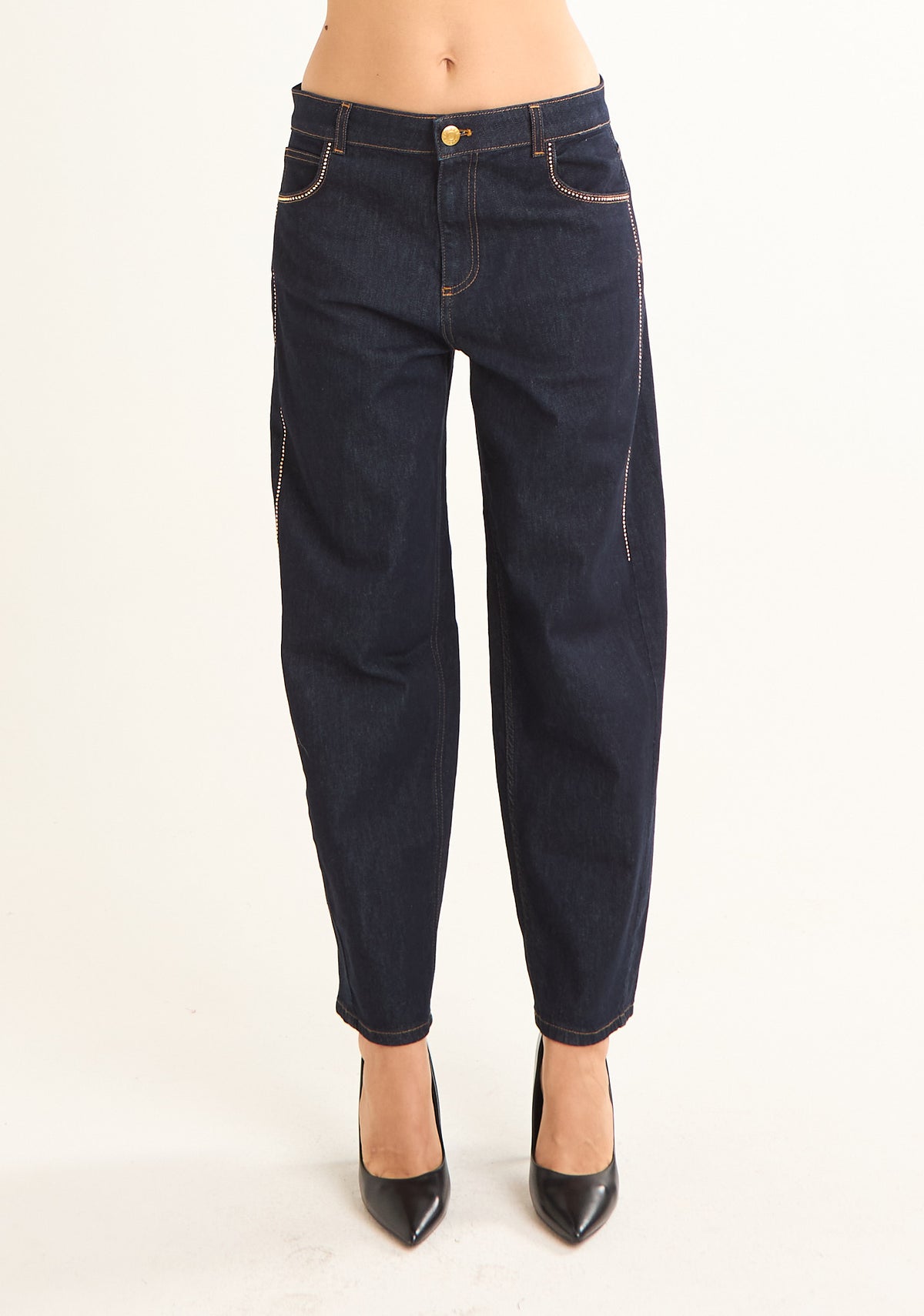 Jeans a gambe ampie