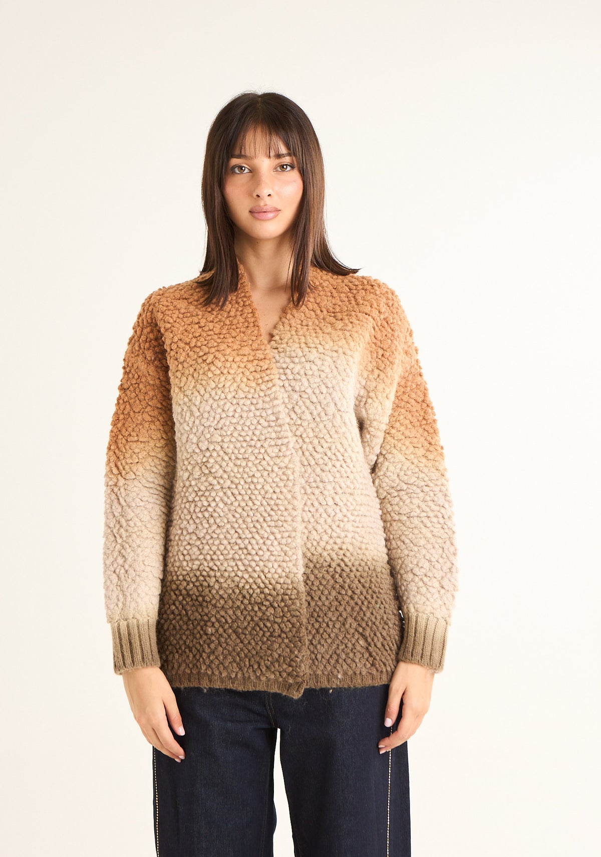 Cappotto in punto pelliccia