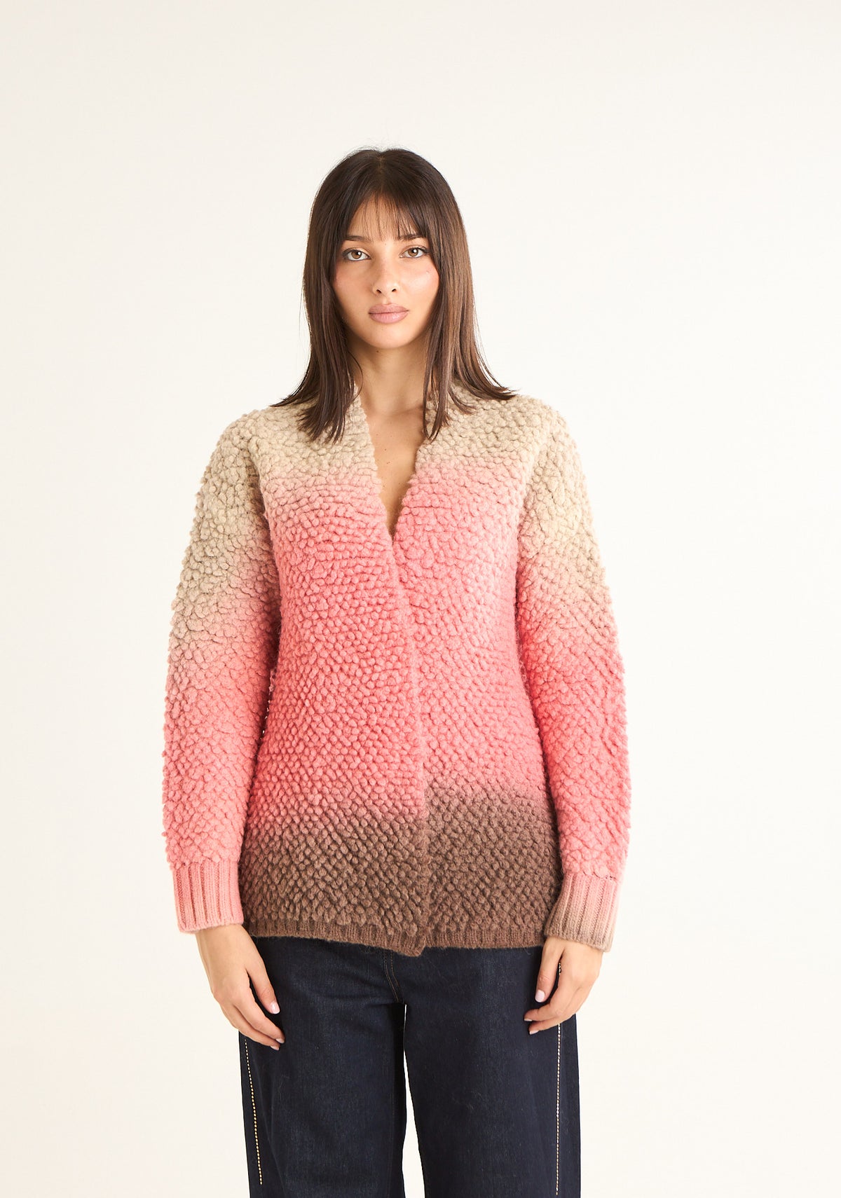 Cappotto in punto pelliccia