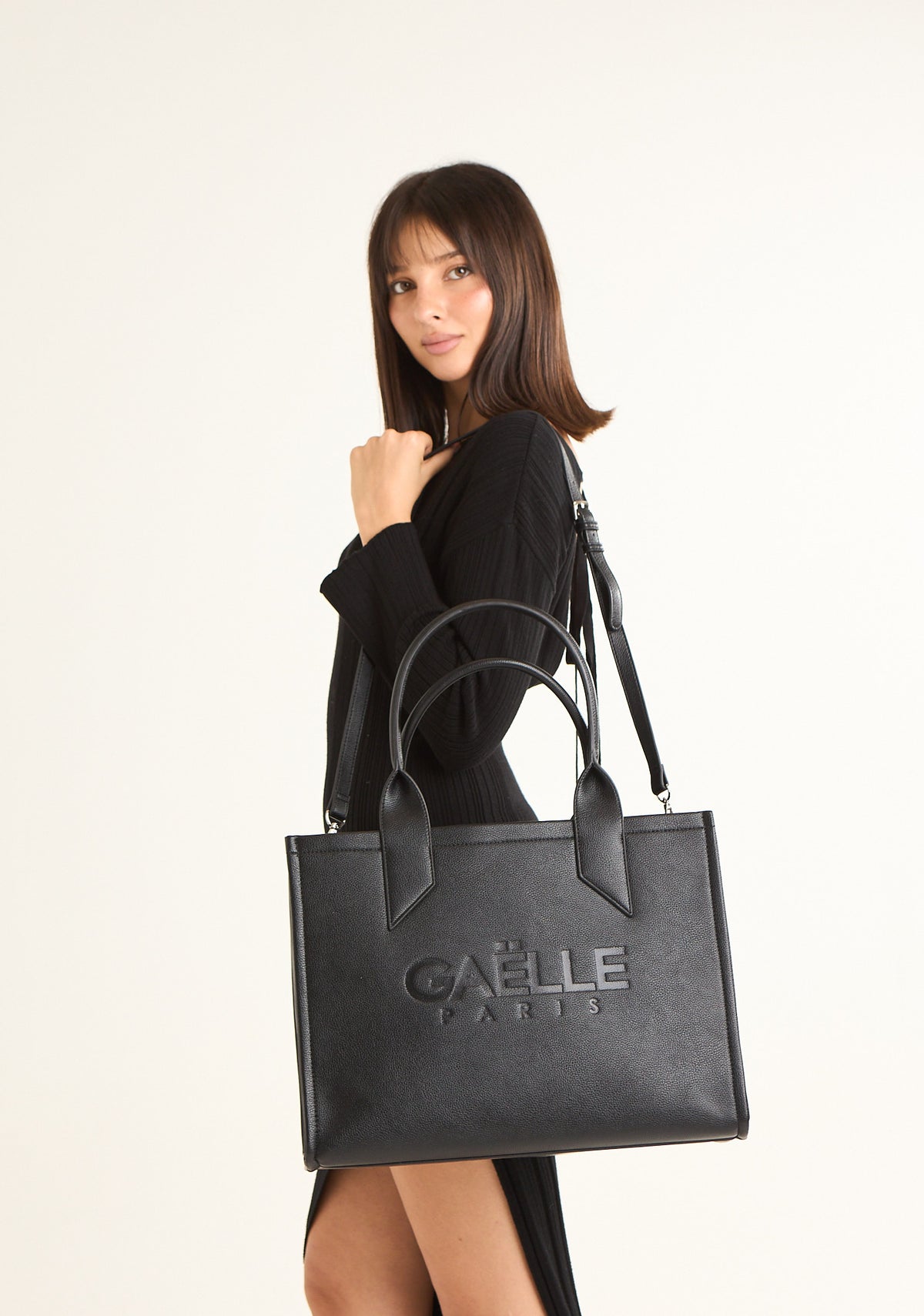 Borsa maxi shopper bottolato