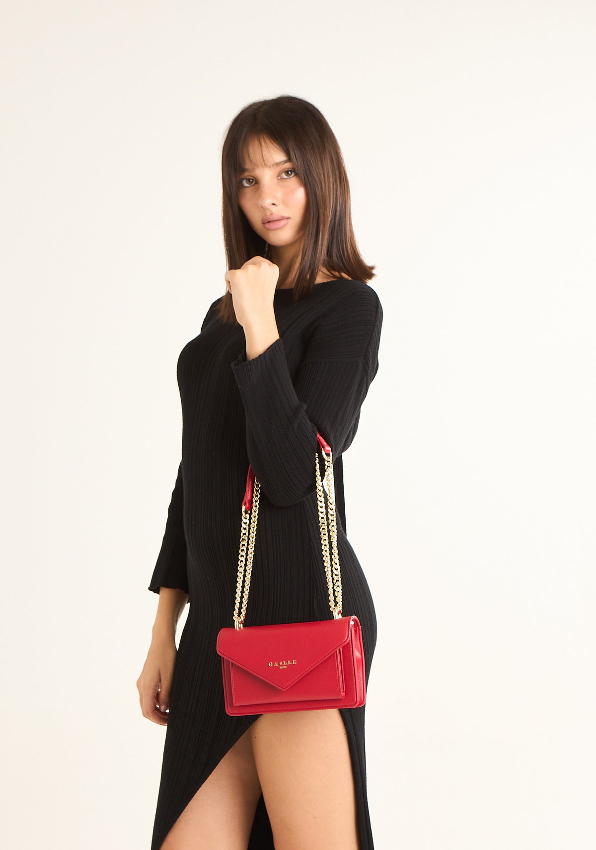 Borsa mini con patta a bustina