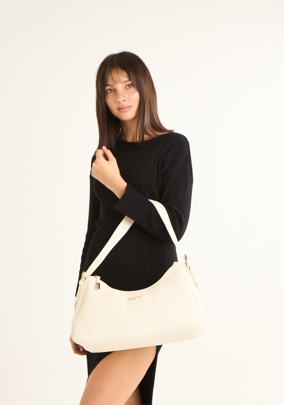 Borsa a mezza luna a spalla