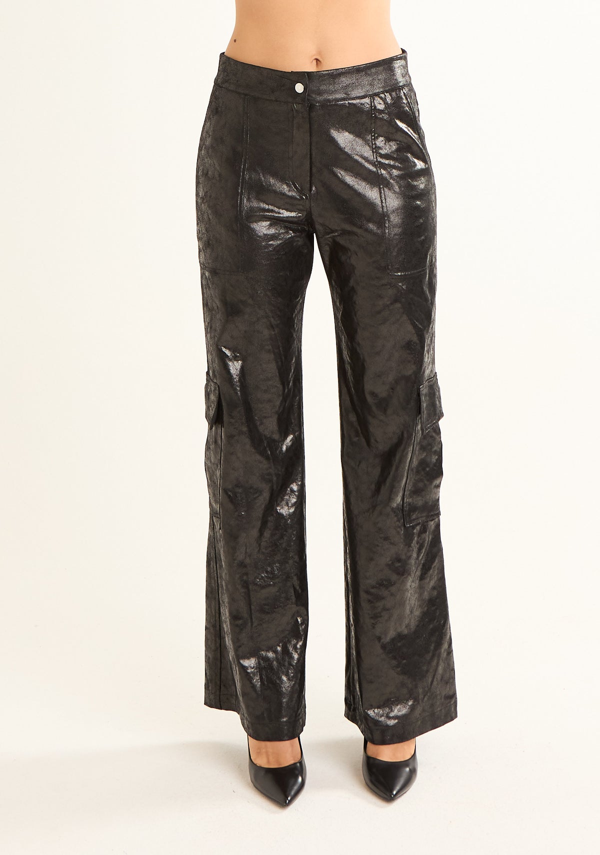 Pantalone cargo a palazzo