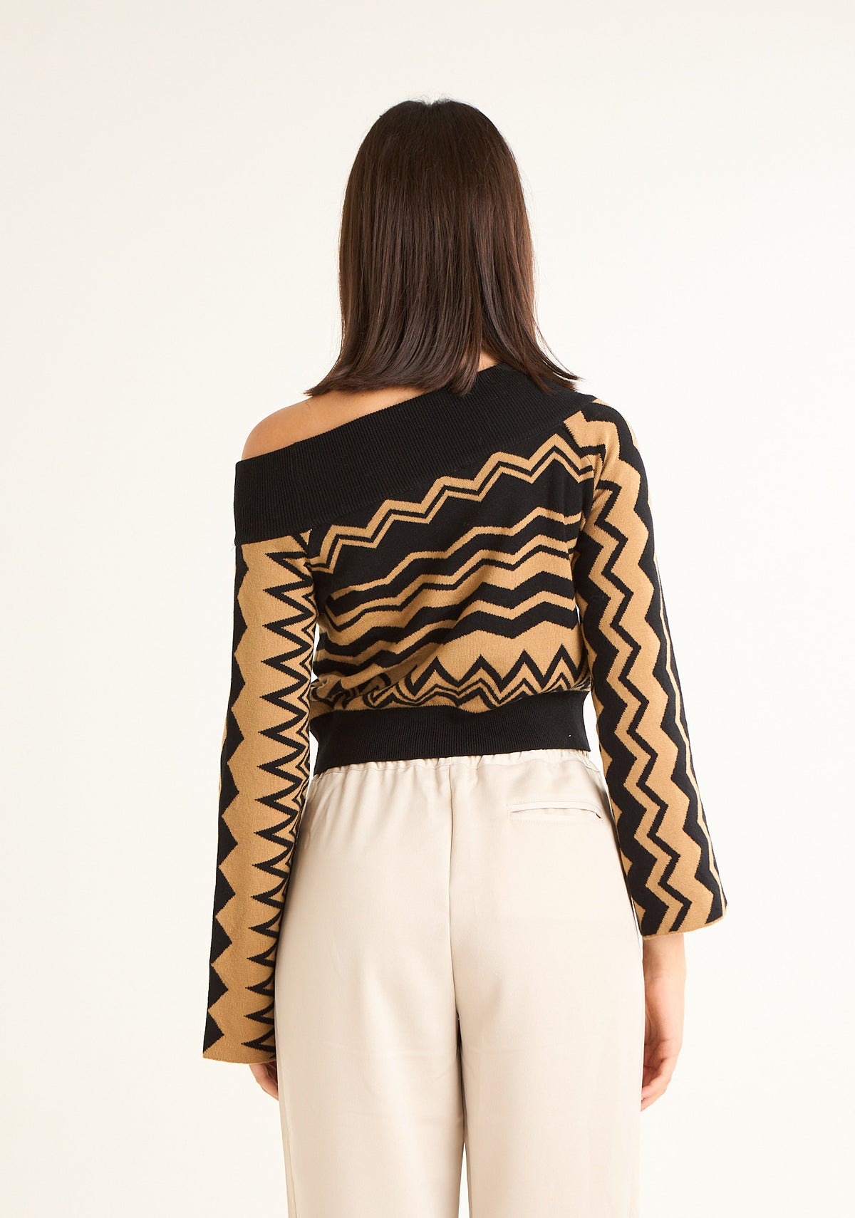 Maglia scollo shiffer