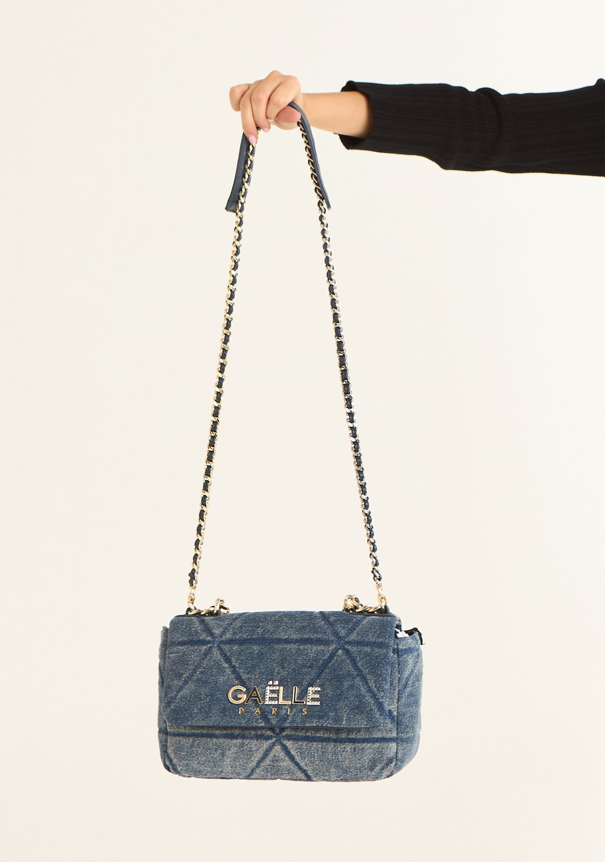 Borsa regular in denim