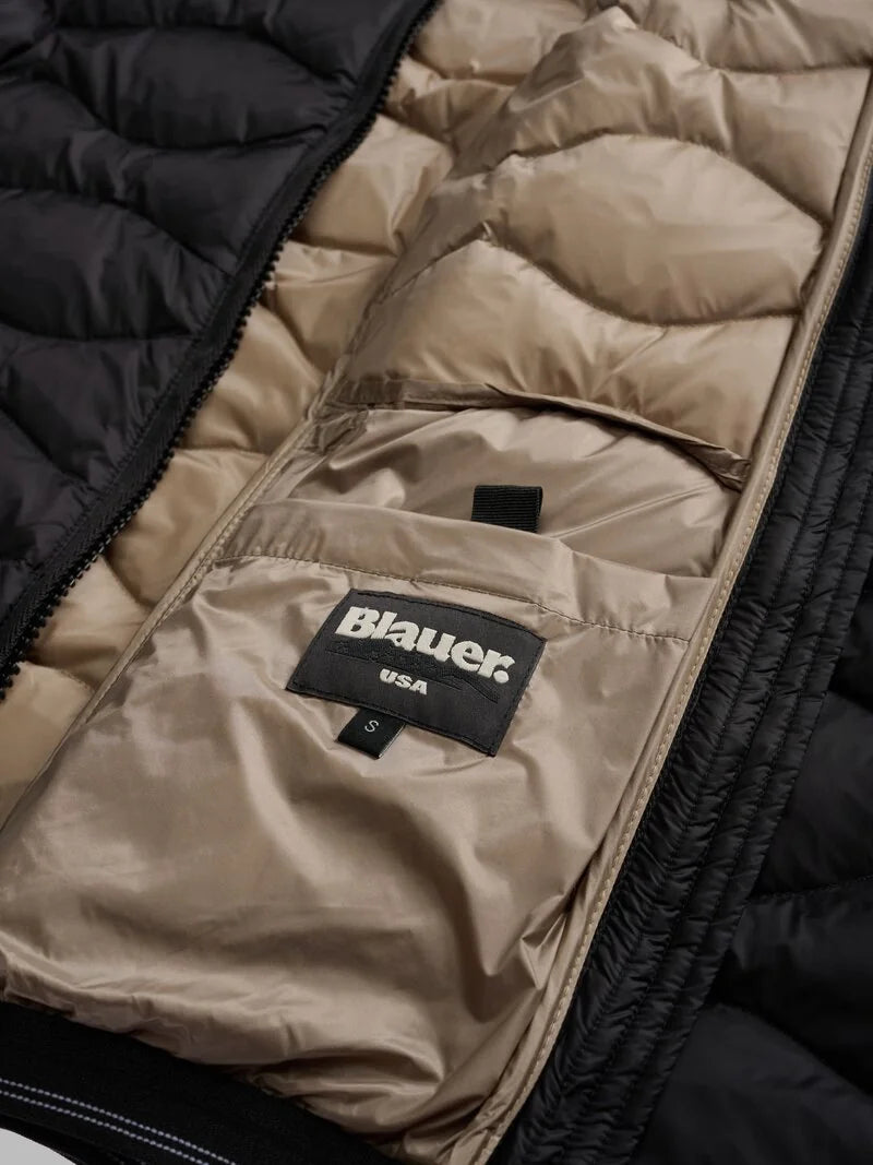 Piumino ad onde Camelia