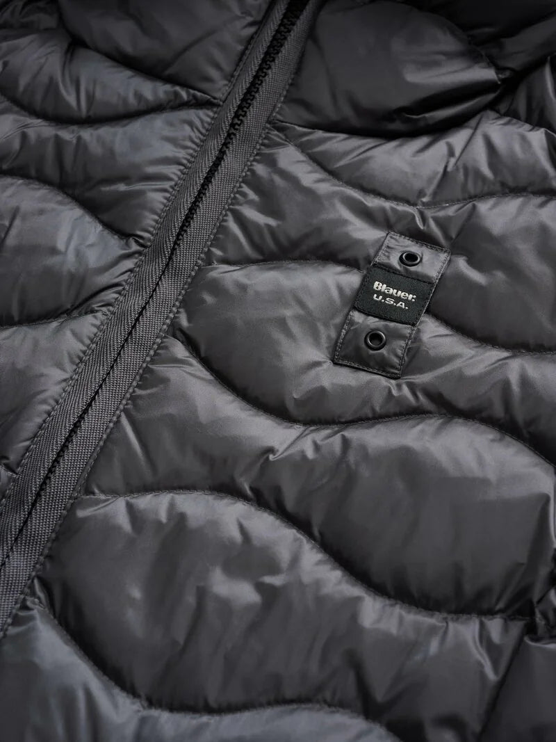 Piumino ad onde Camelia