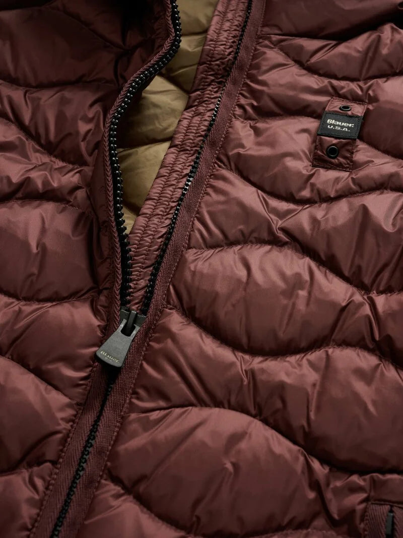 Piumino ad onde Camelia