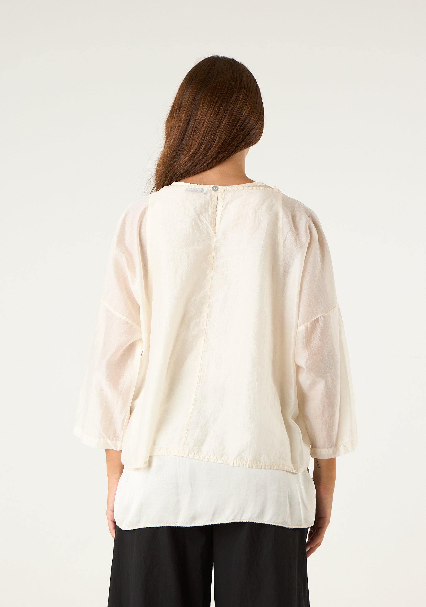 Maglia in look doppiato