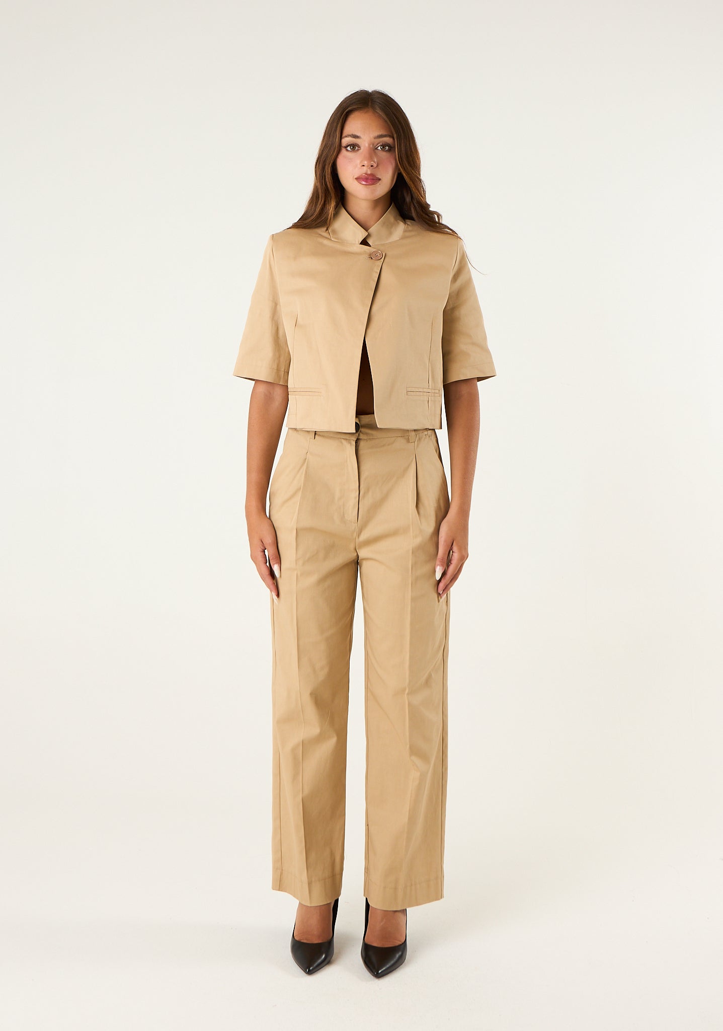 Pantalone a gamba dritta