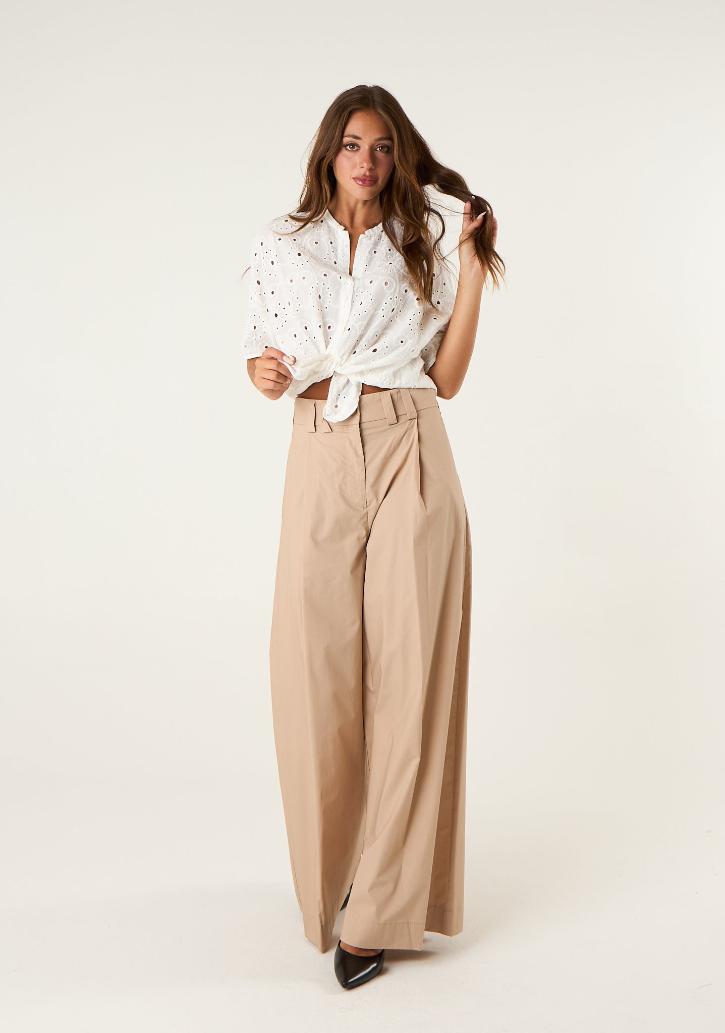 Pantalone a zampa d'elefante