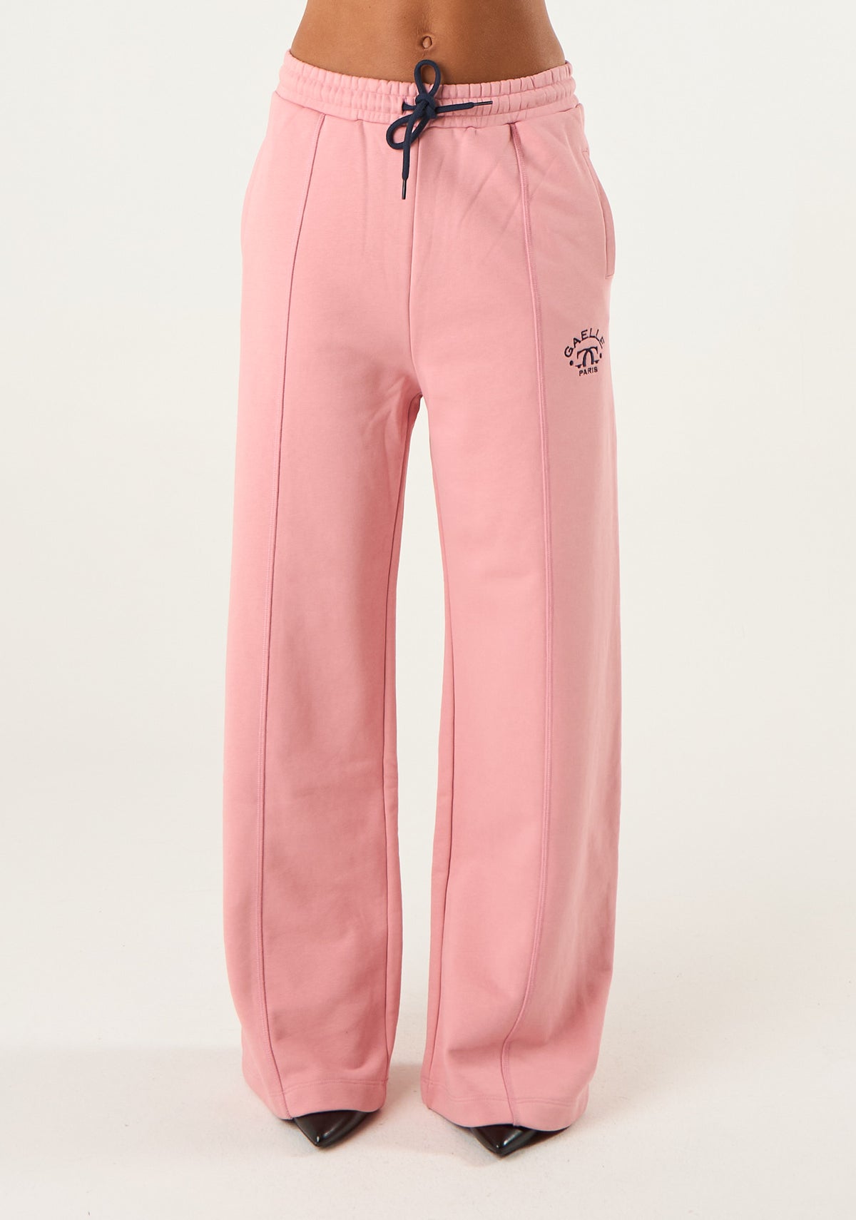 Pantalone palazzo in felpa