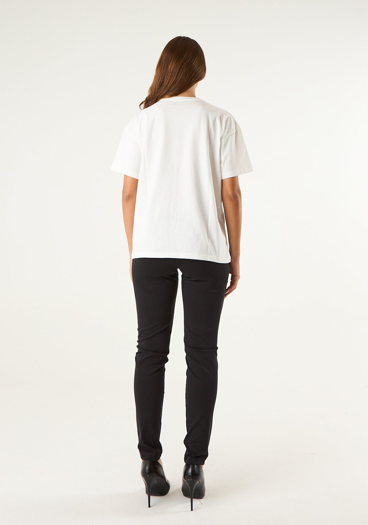 T-shirt con stampa I love