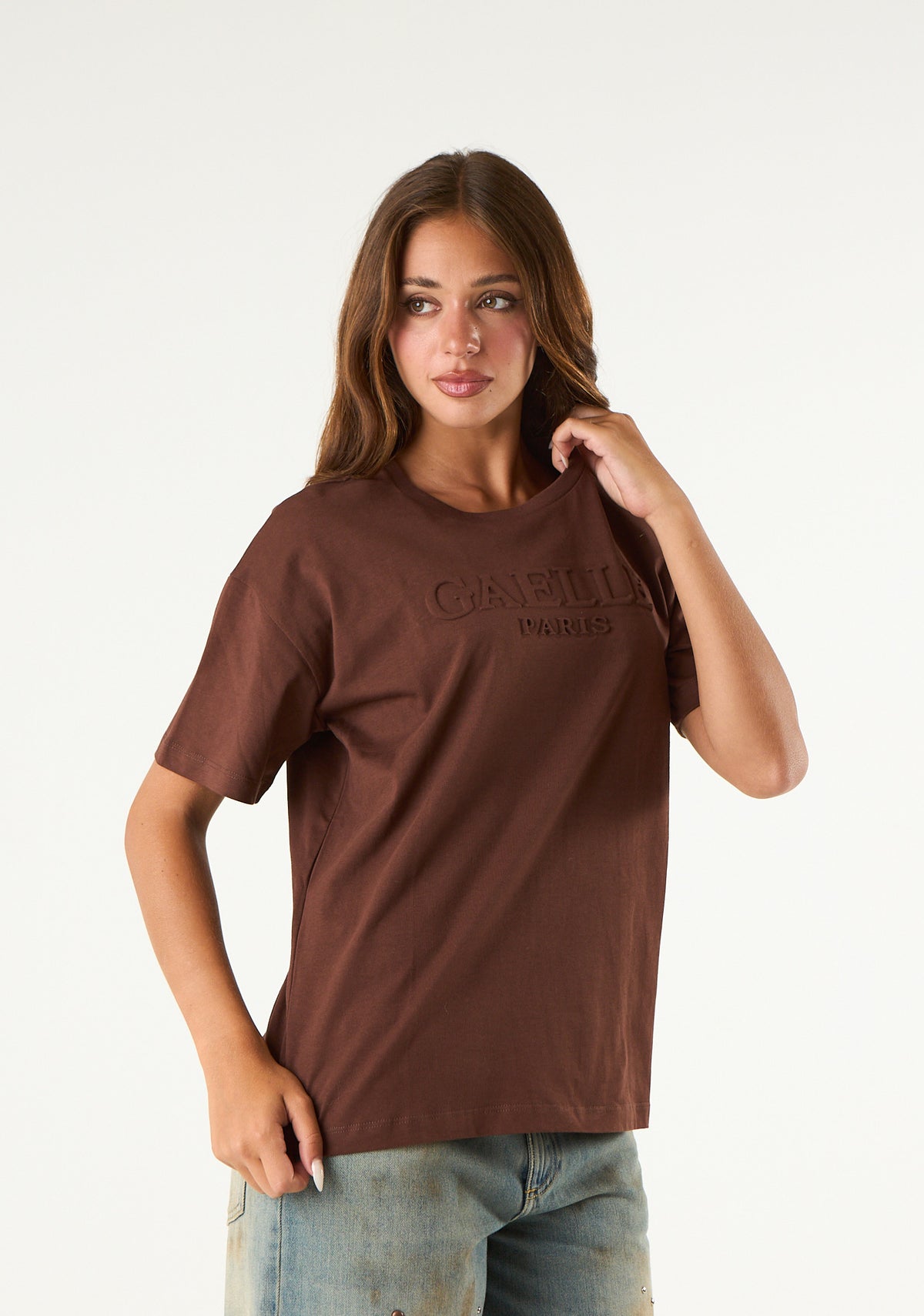 T-shirt con logo 3D