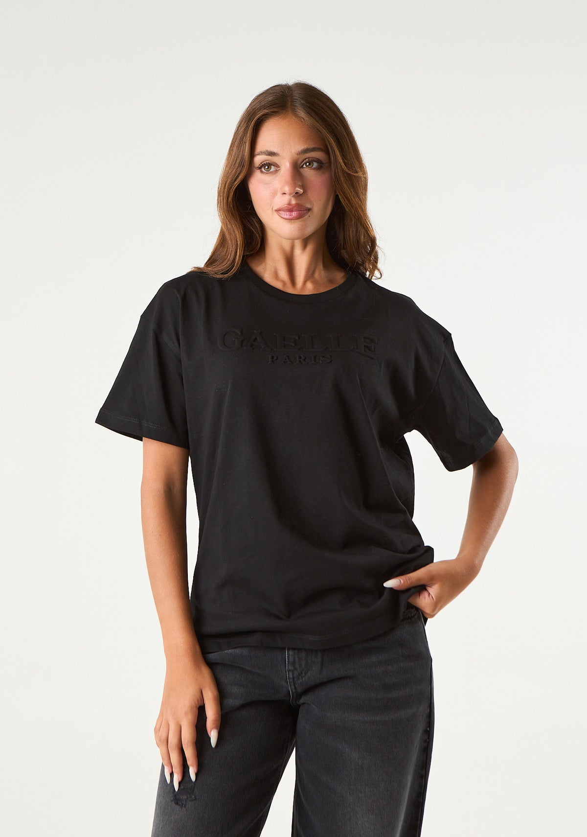 T-shirt con logo 3D