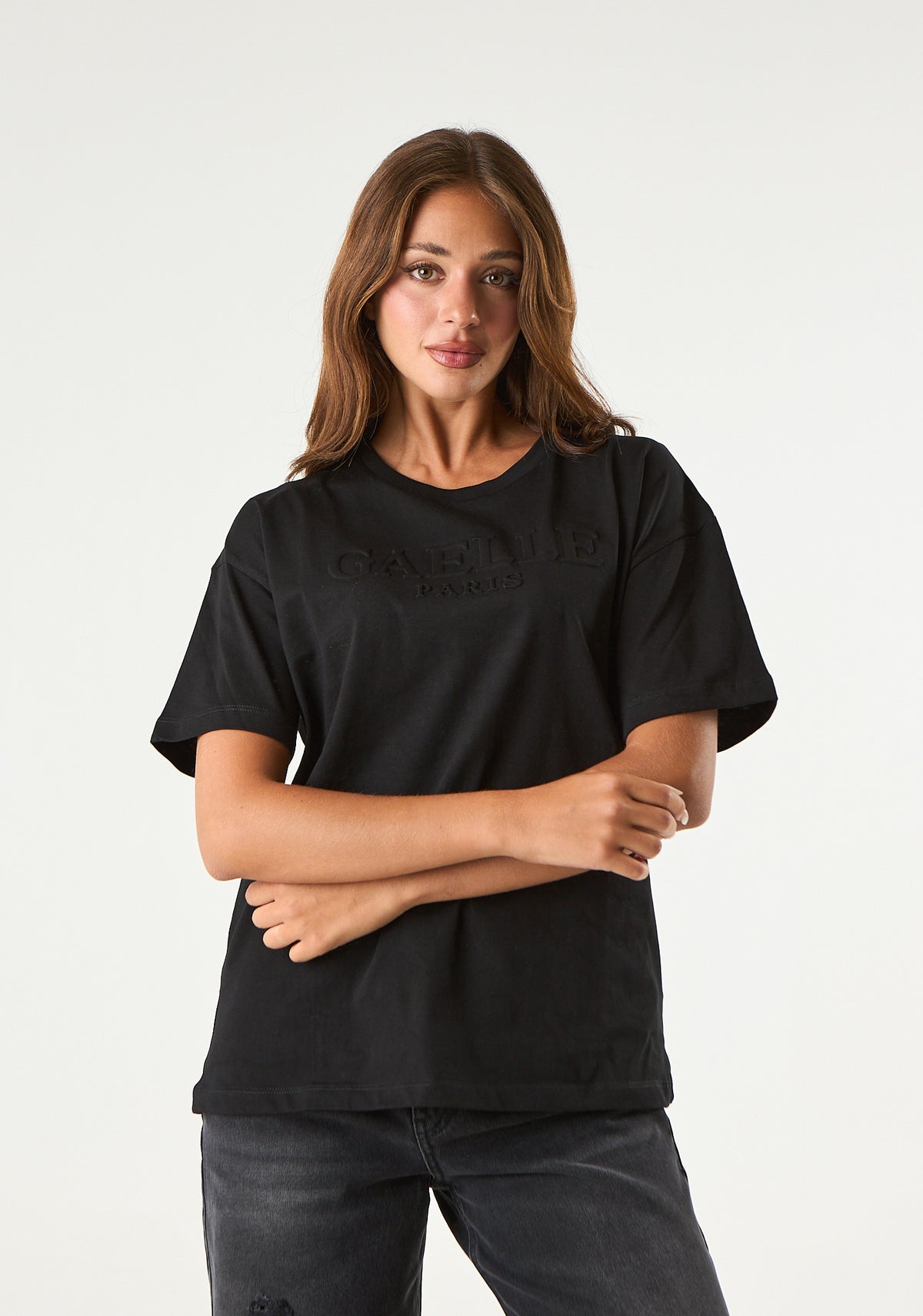 T-shirt con logo 3D