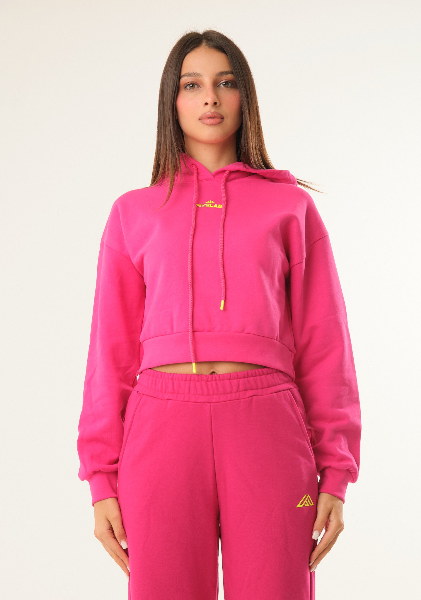 Felpa crop basic