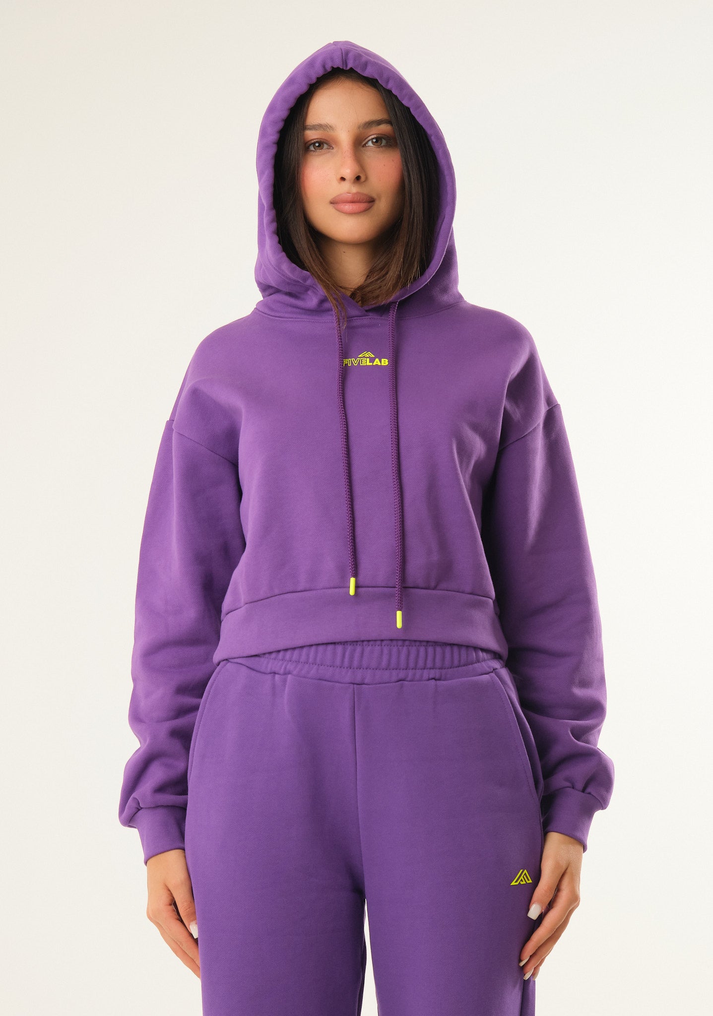 Felpa crop basic