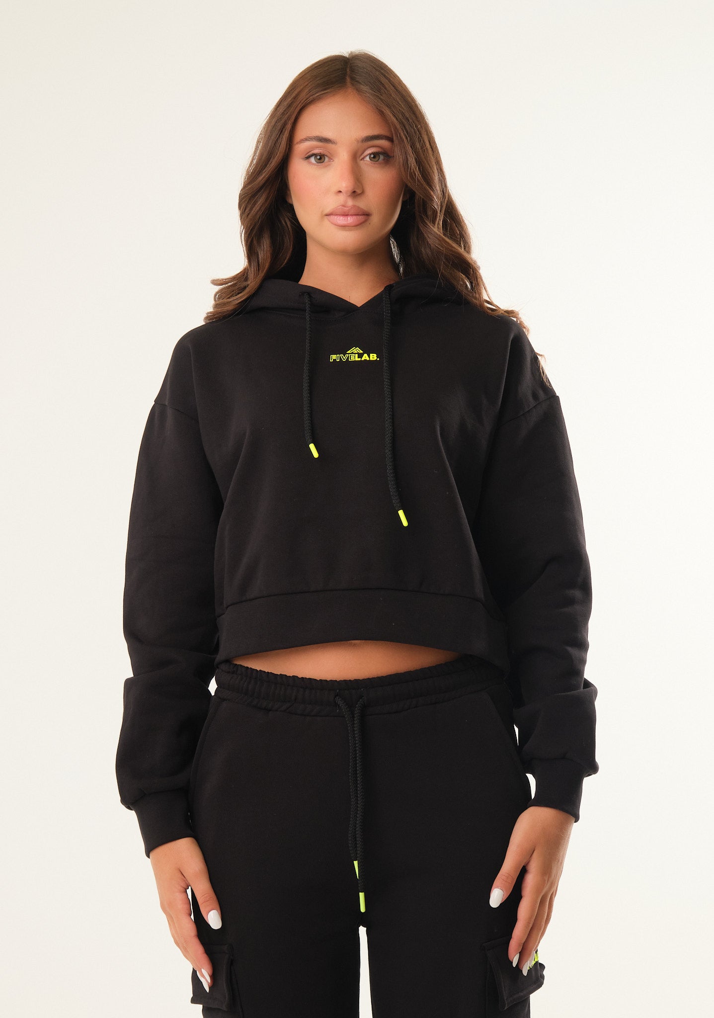 Felpa crop basic
