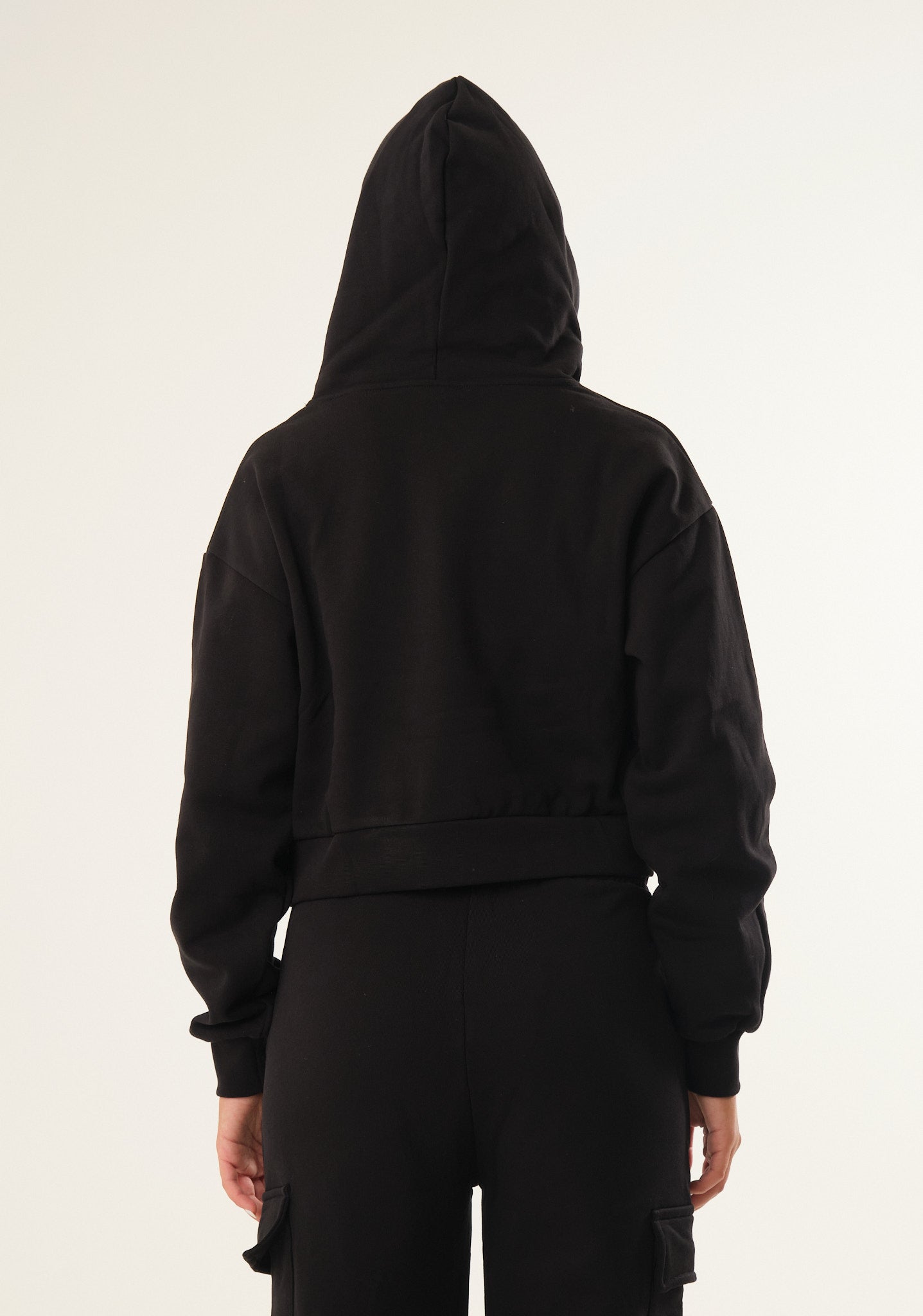 Felpa crop basic