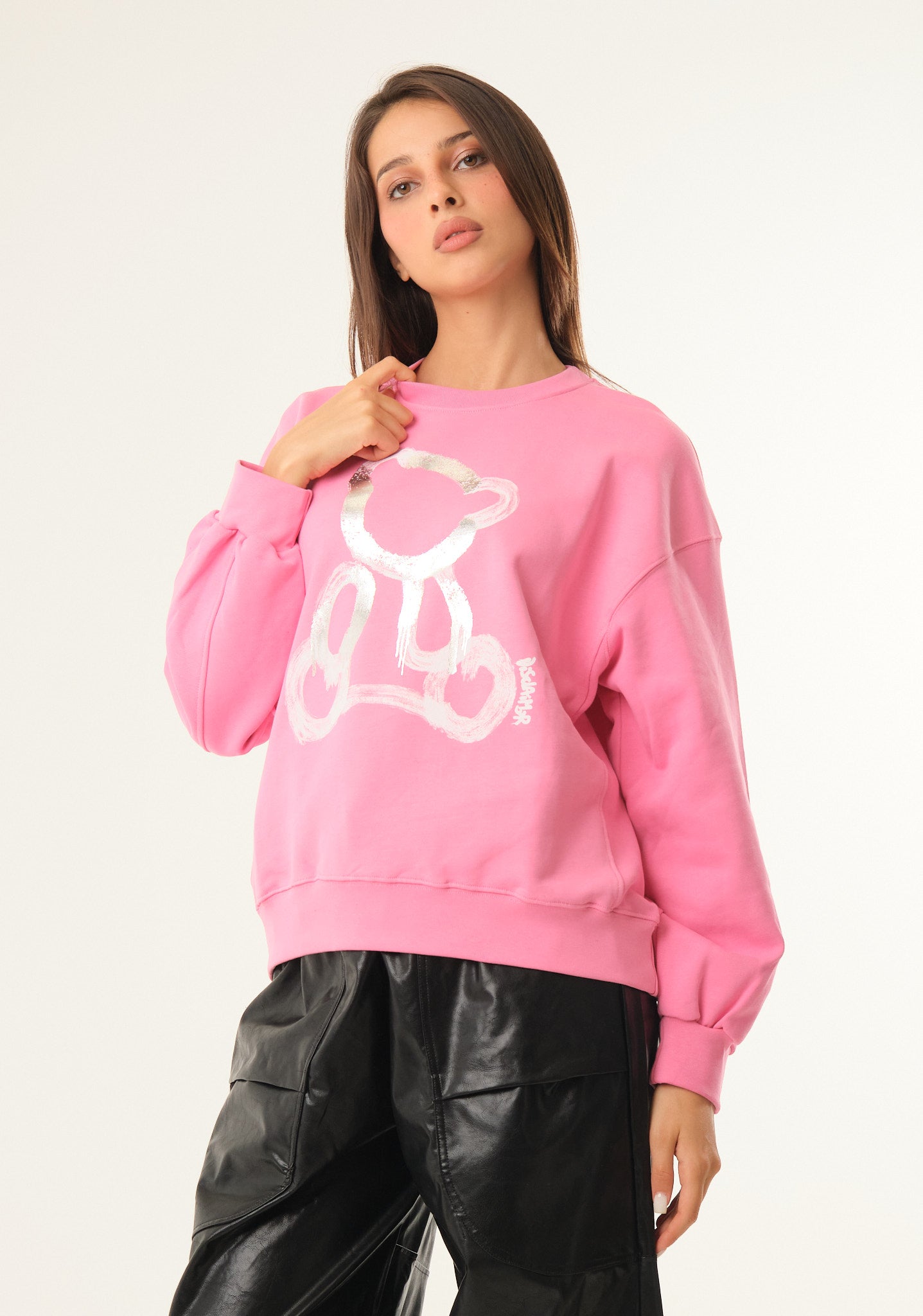 Felpa teddy metal