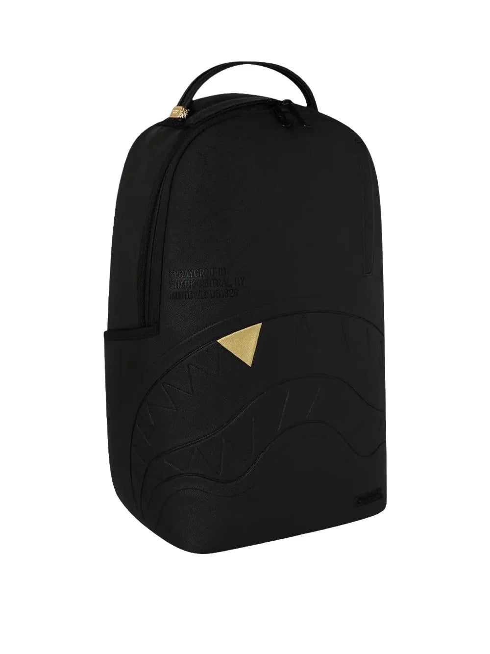 Zaino BLACKED OUT EMBOSSED GOLD TOOTH BACKPACK