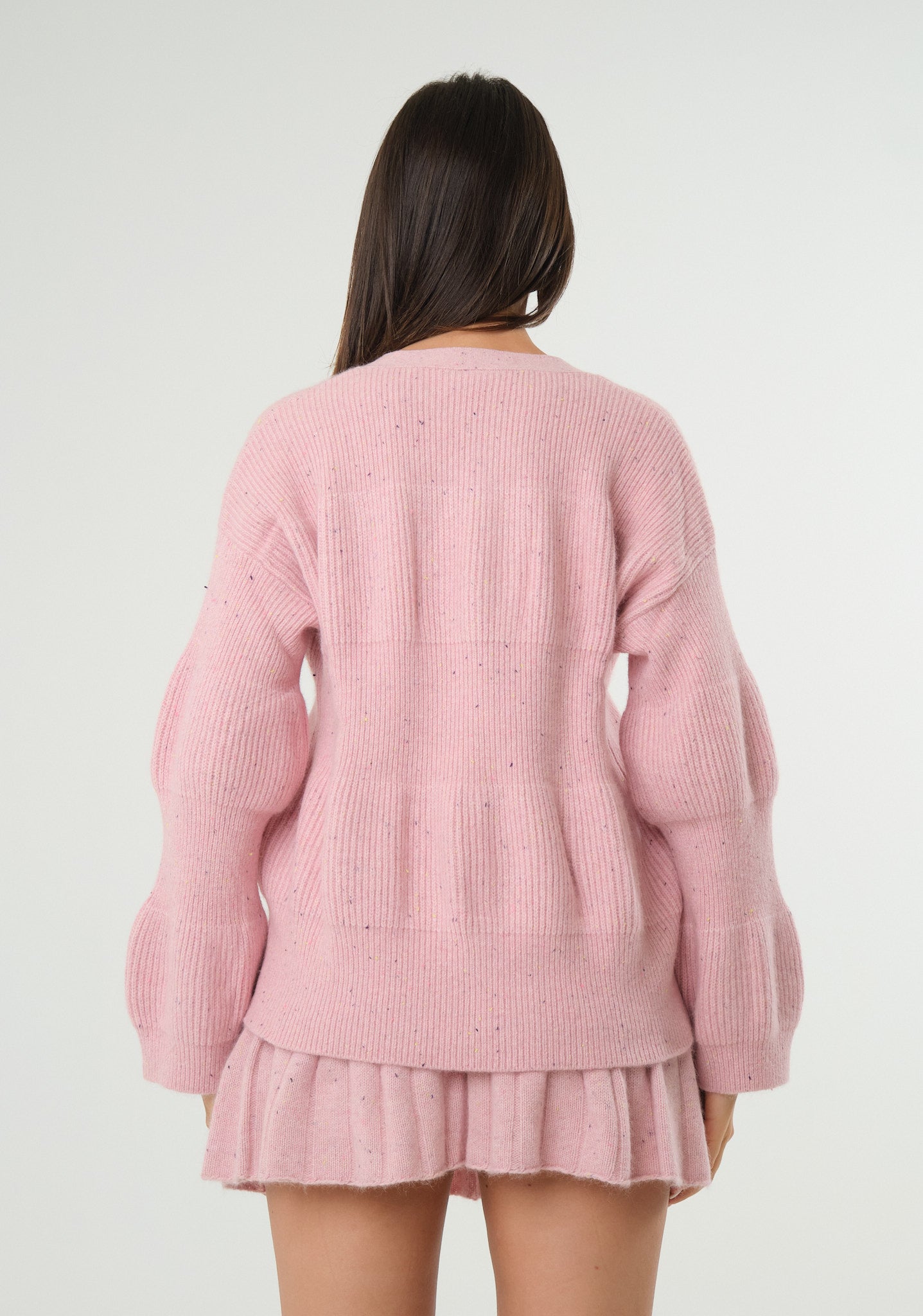 Cardigan con bottoni gioiello