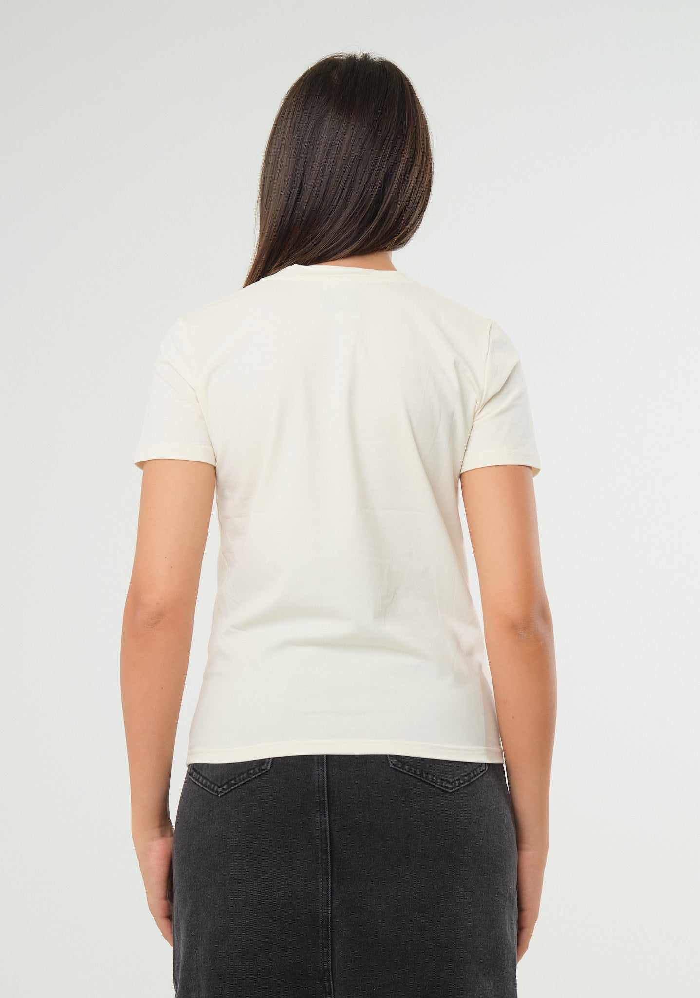 T-shirt con stampa animalier