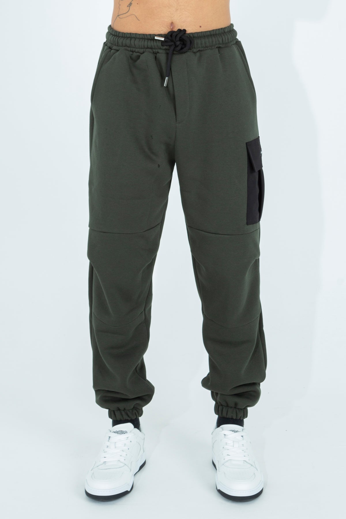 Cargo tracksuit pants with pocket detail