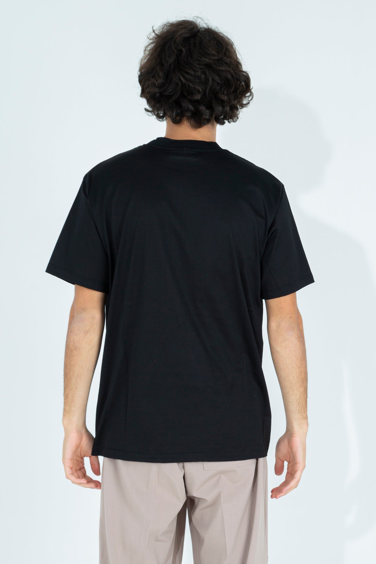T-shirt in filo di scozia