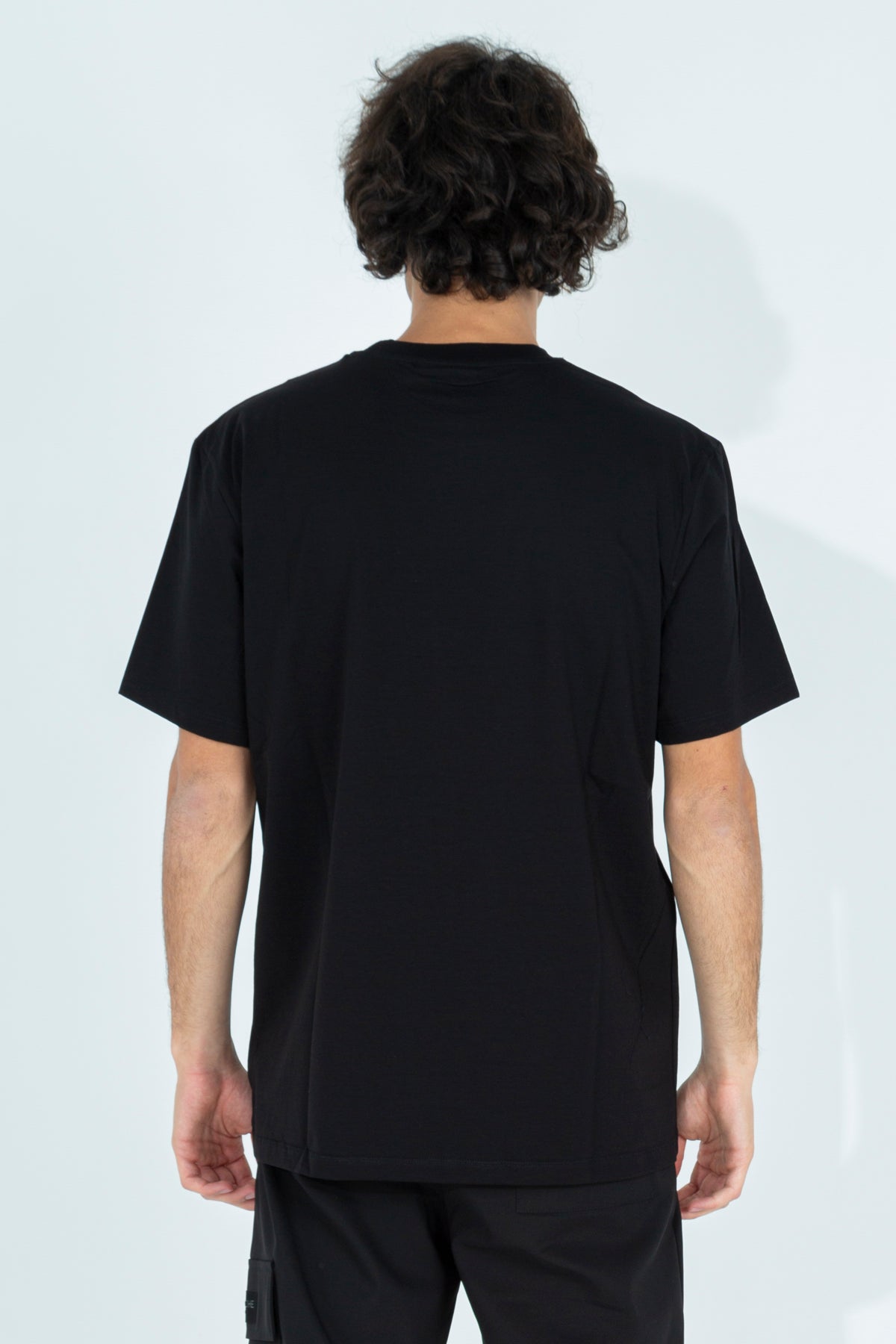 T-shirt with 3D logo patch