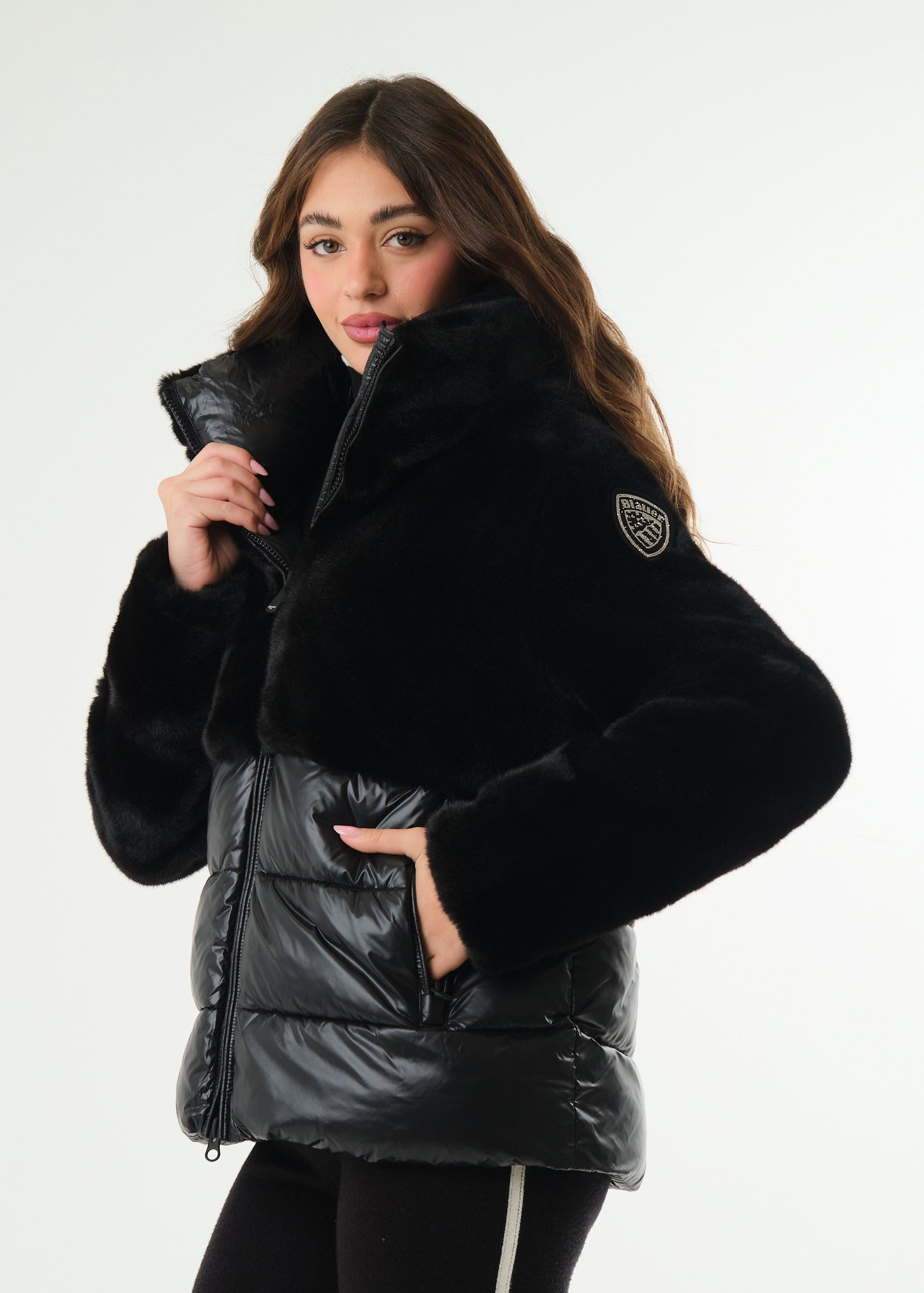 Piumino Fanevil con ecopelliccia