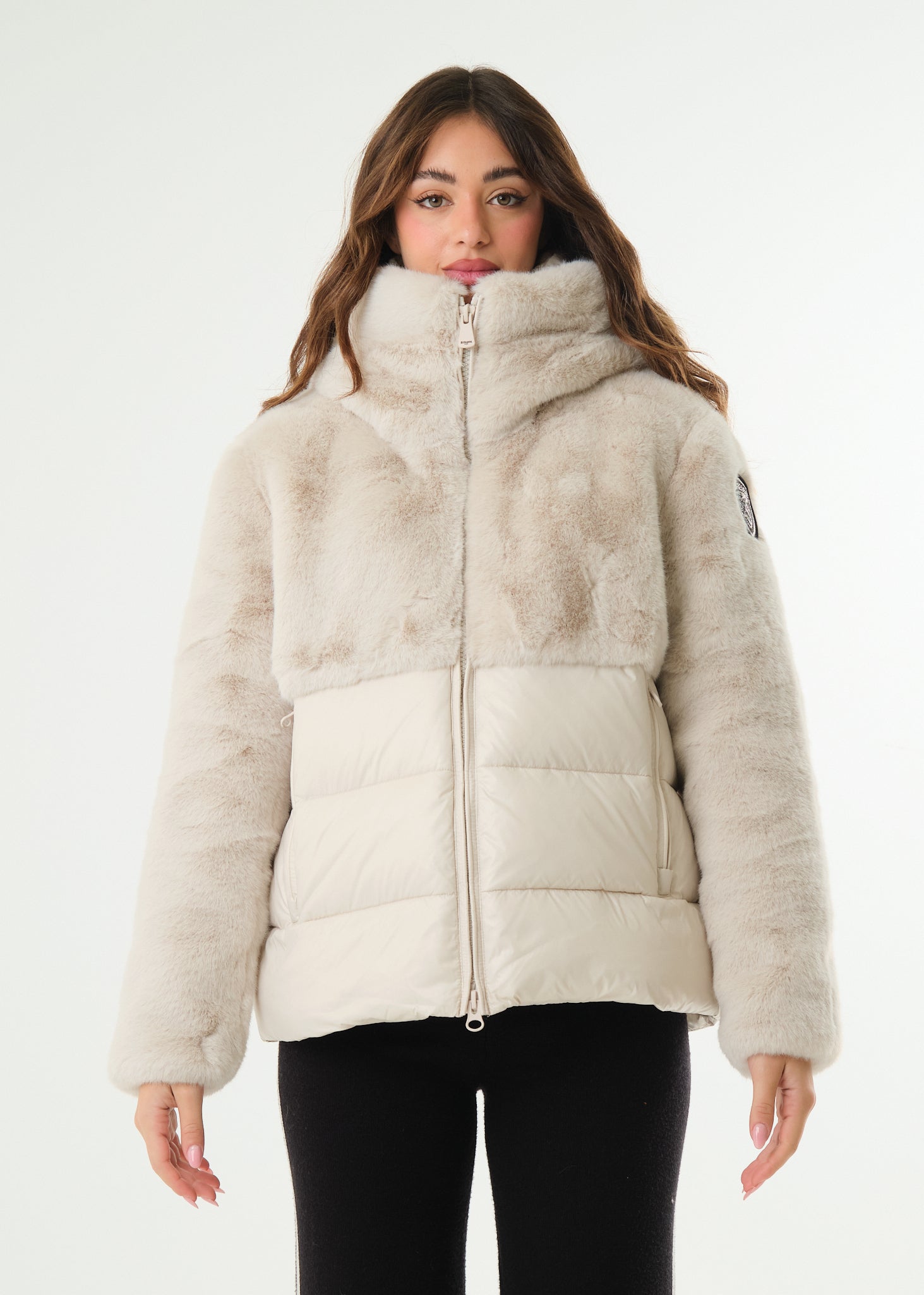 Piumino Fanevil con ecopelliccia