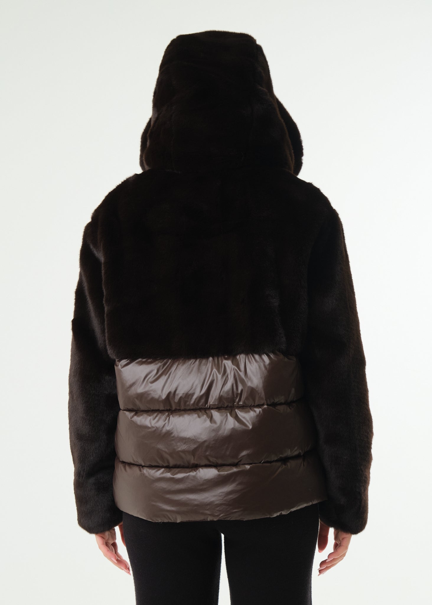 Piumino Fanevil con ecopelliccia