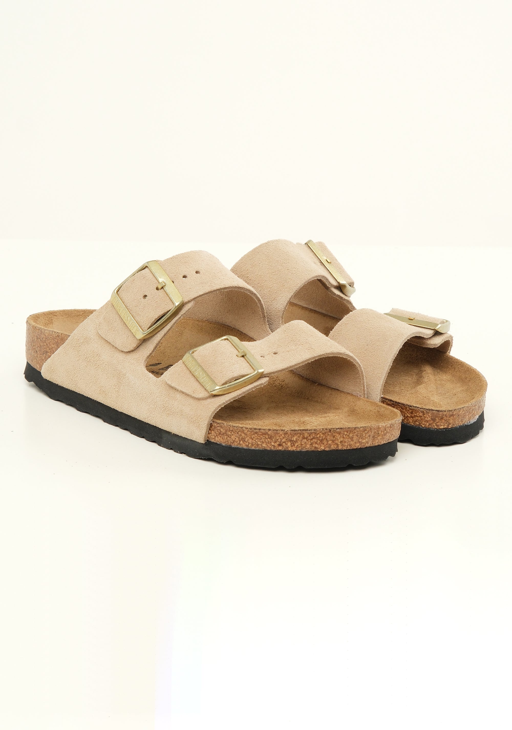 Sandalo Arizona Suede Leather