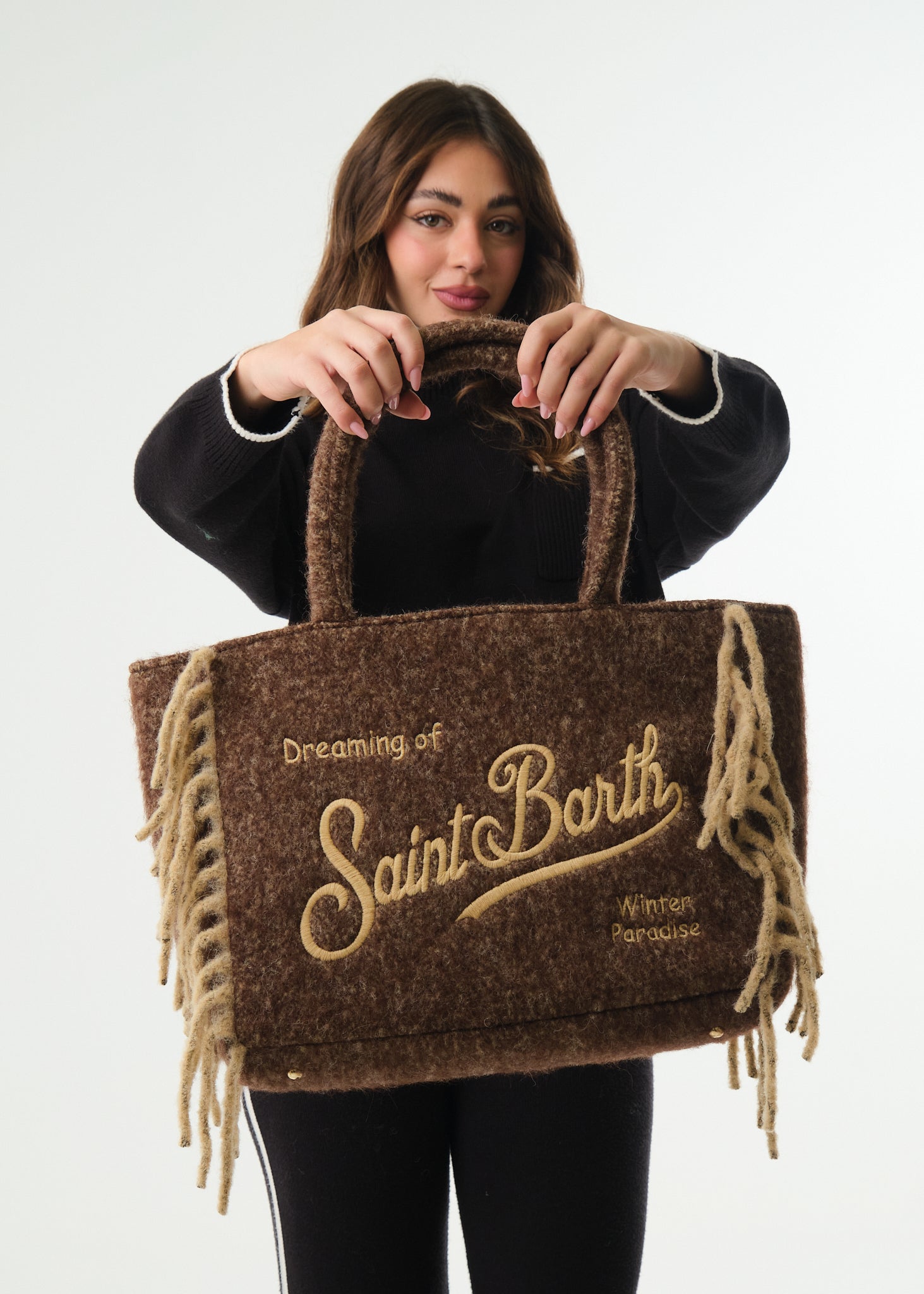 Borsa Vanity Blanket Emb