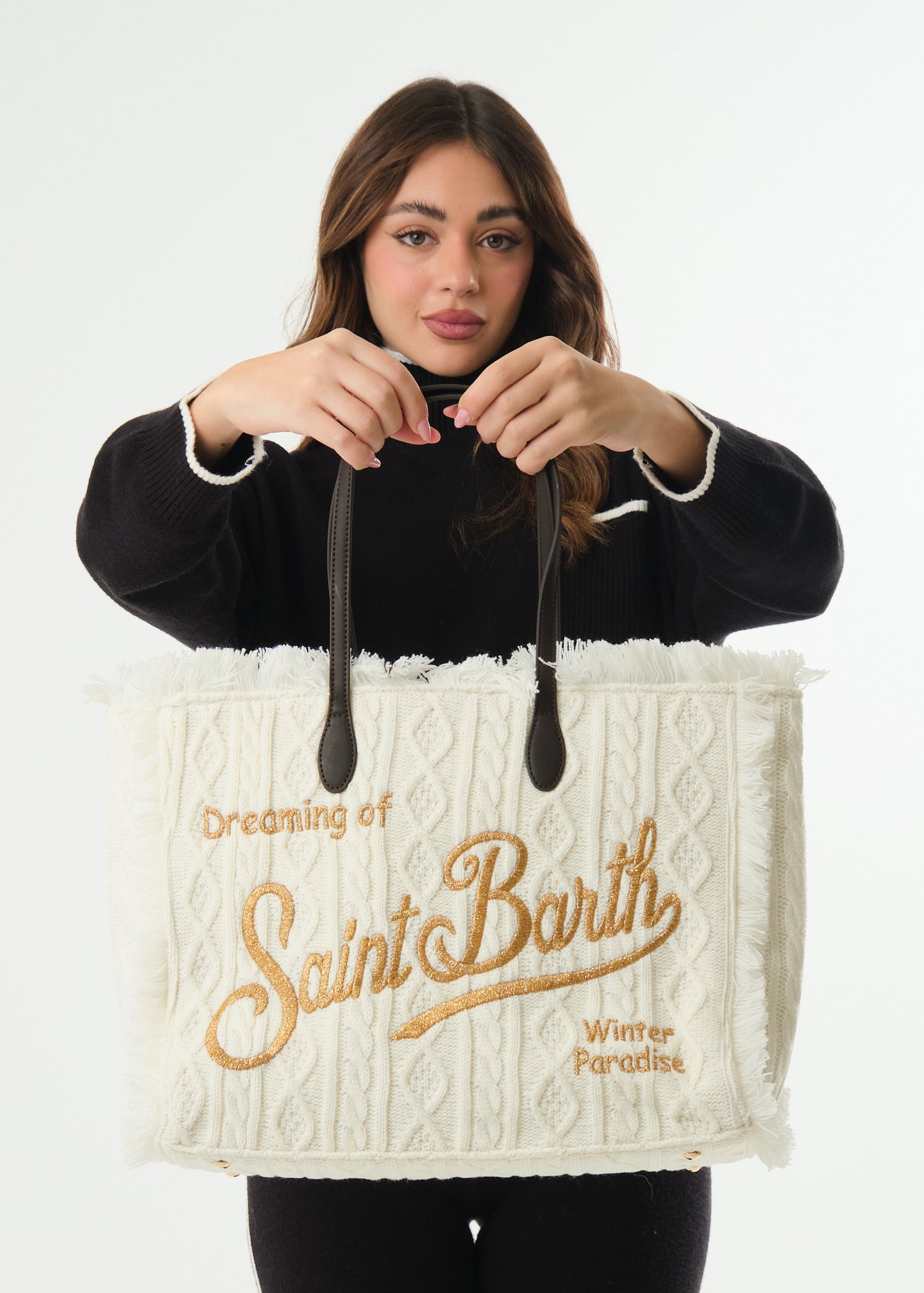 Borsa Vanity Tricot