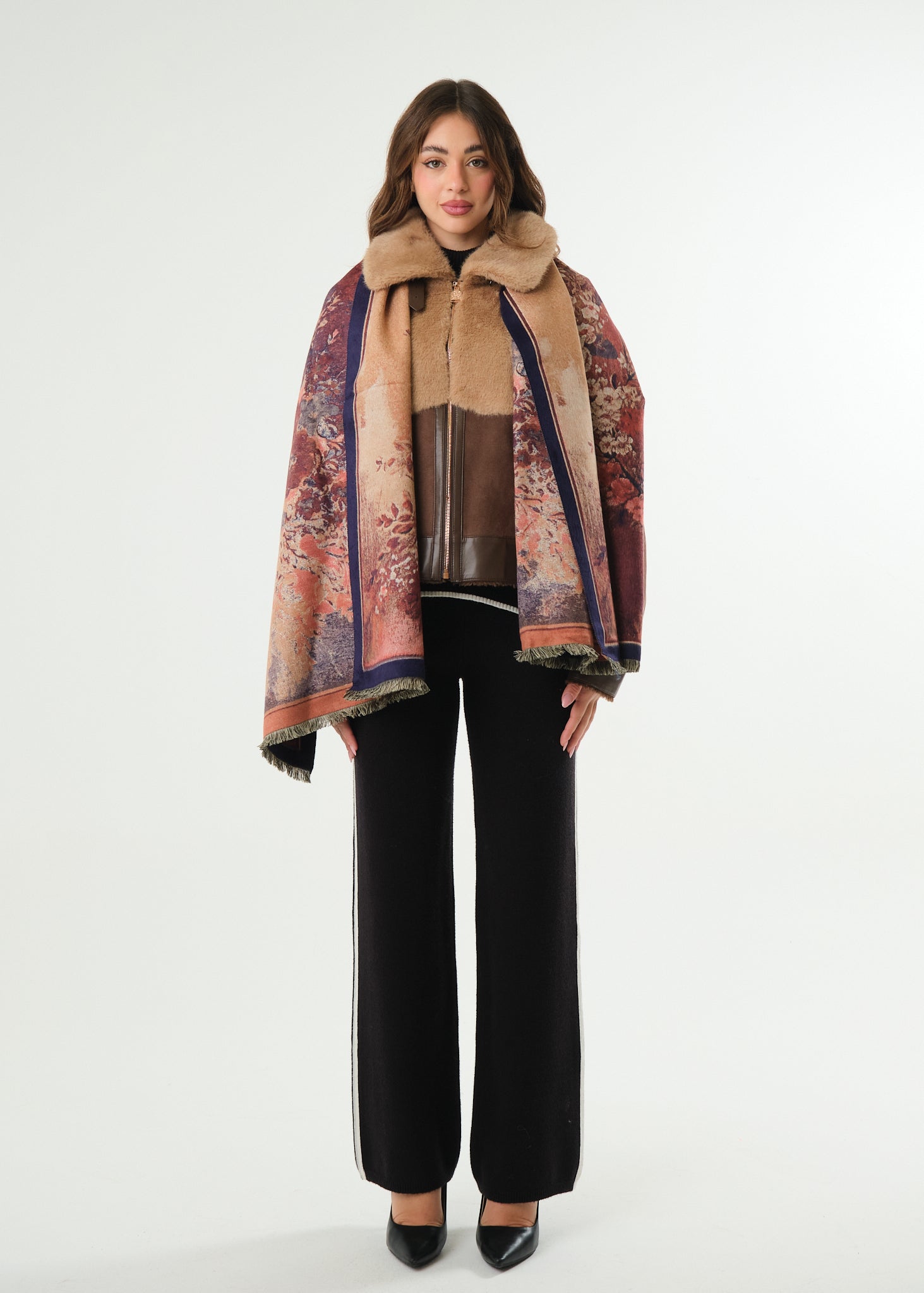 Pashmina double face