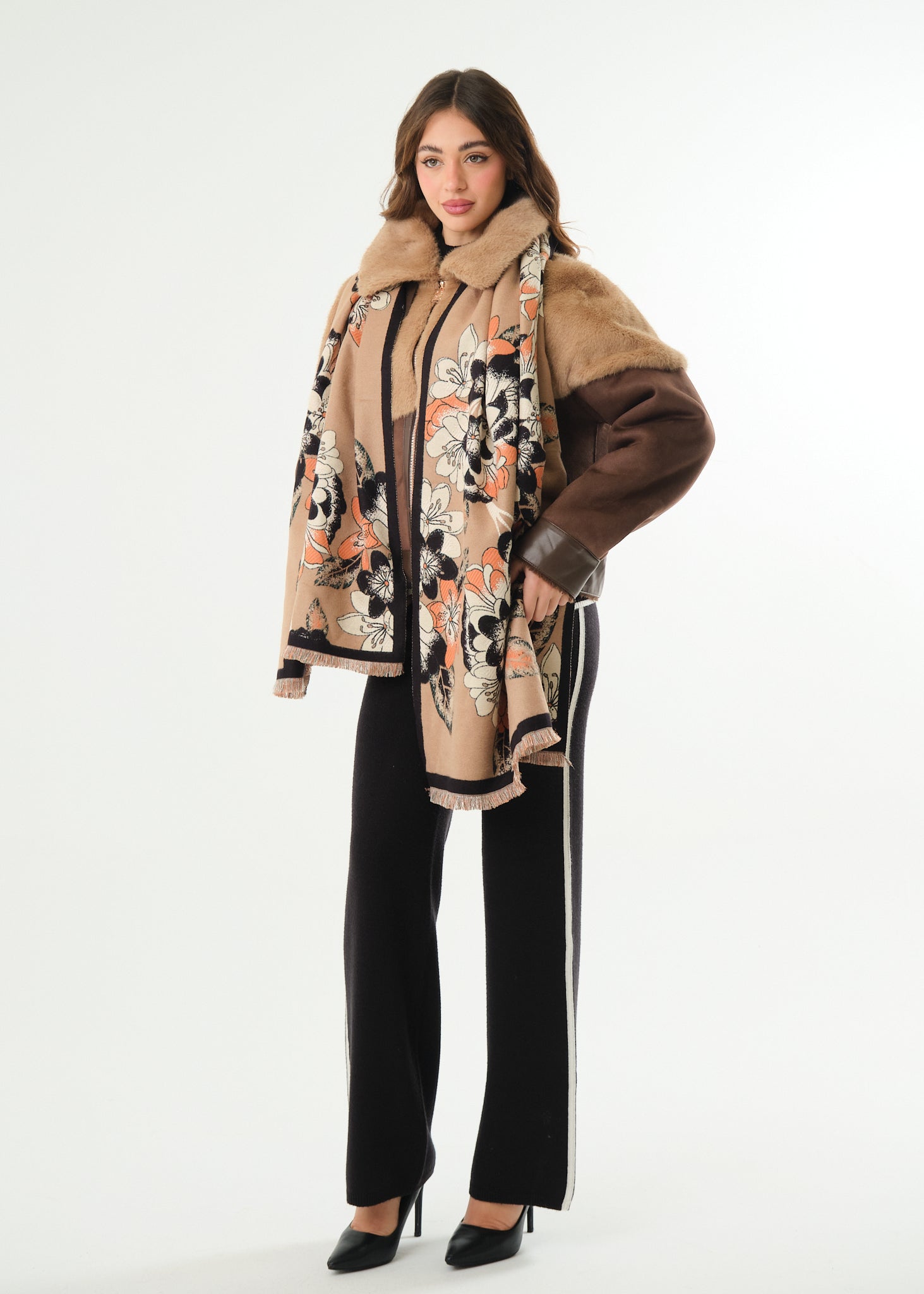 Pashmina double face