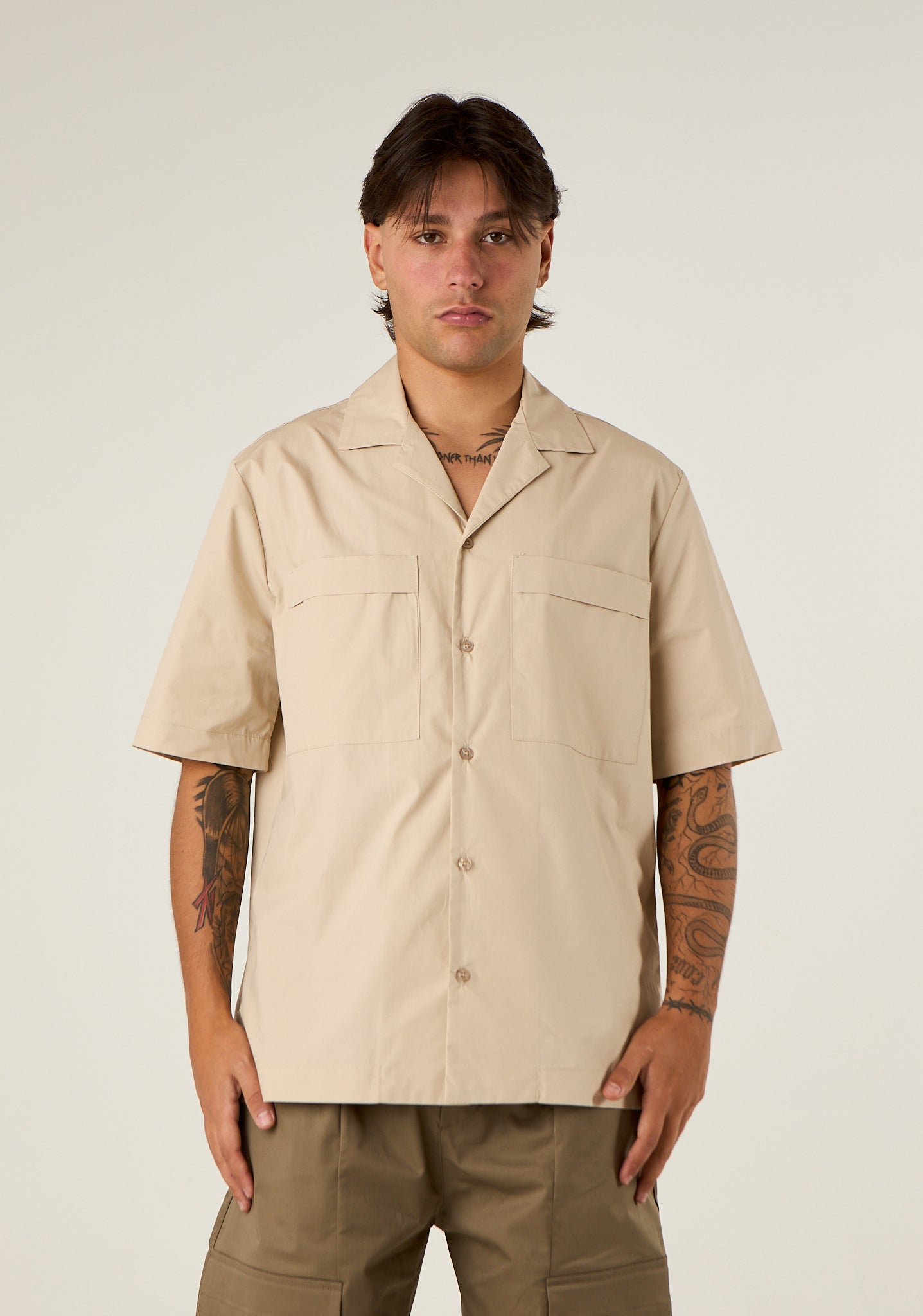 Camicia in popeline