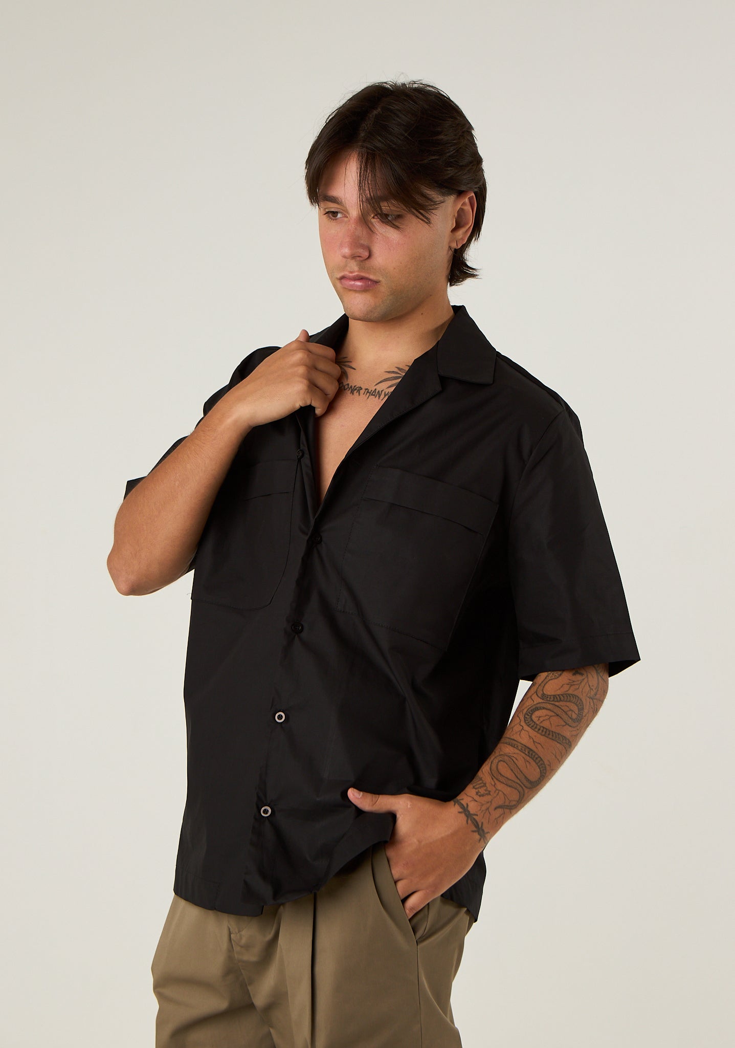 Camicia in popeline