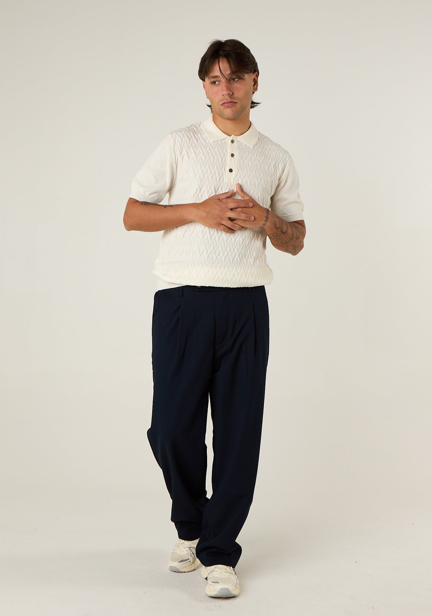 Pantalone a gamba morbida