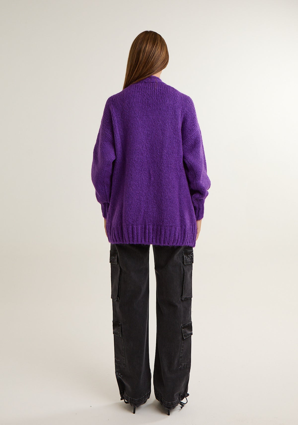 Cardigan in mohair