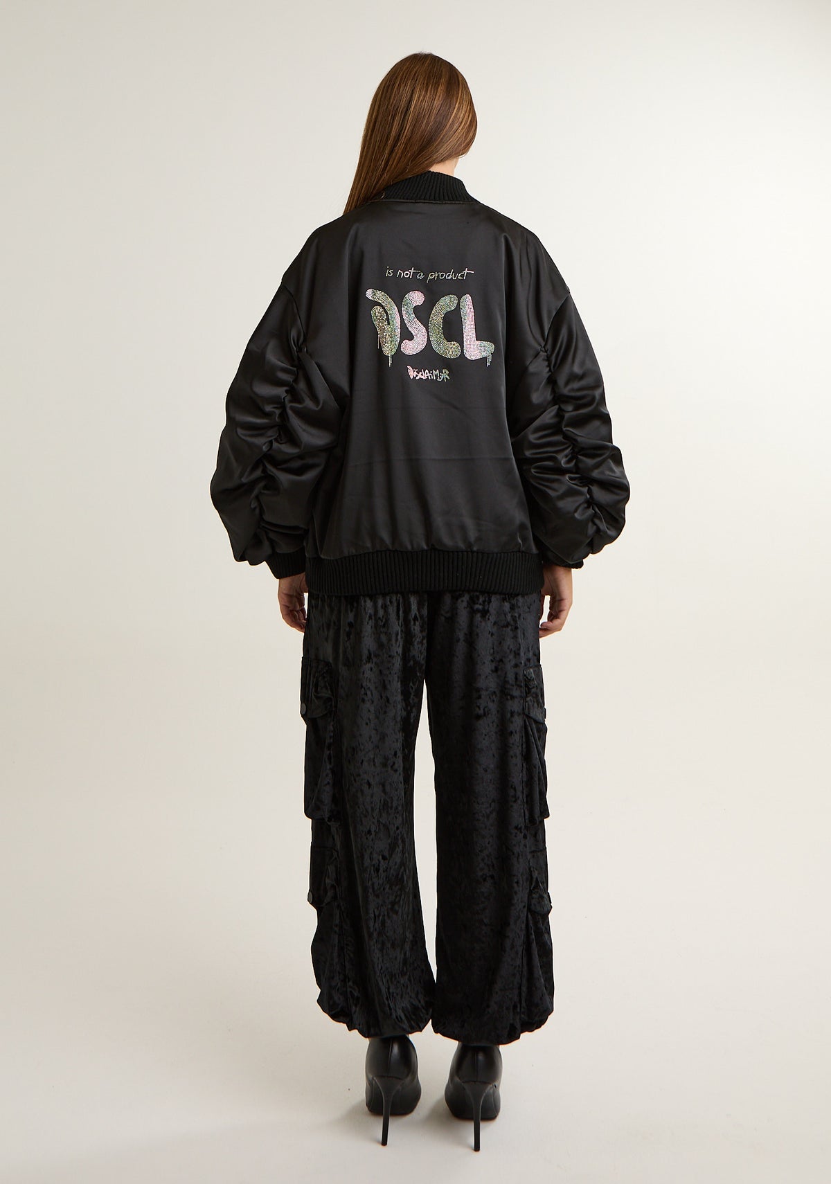 Bomber in raso